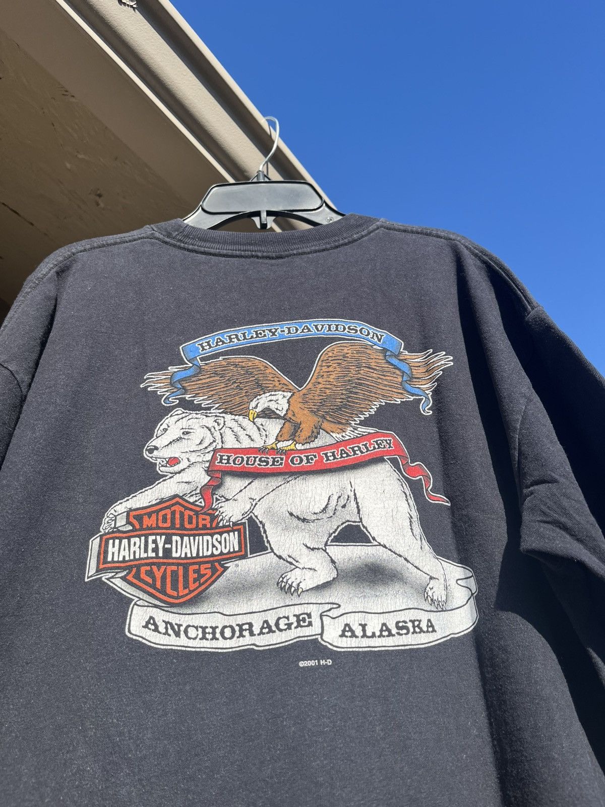 Harley Davidson × Vintage Vintage Harley Davidson tee Size US XL / EU 56 / 4 - 4 Thumbnail