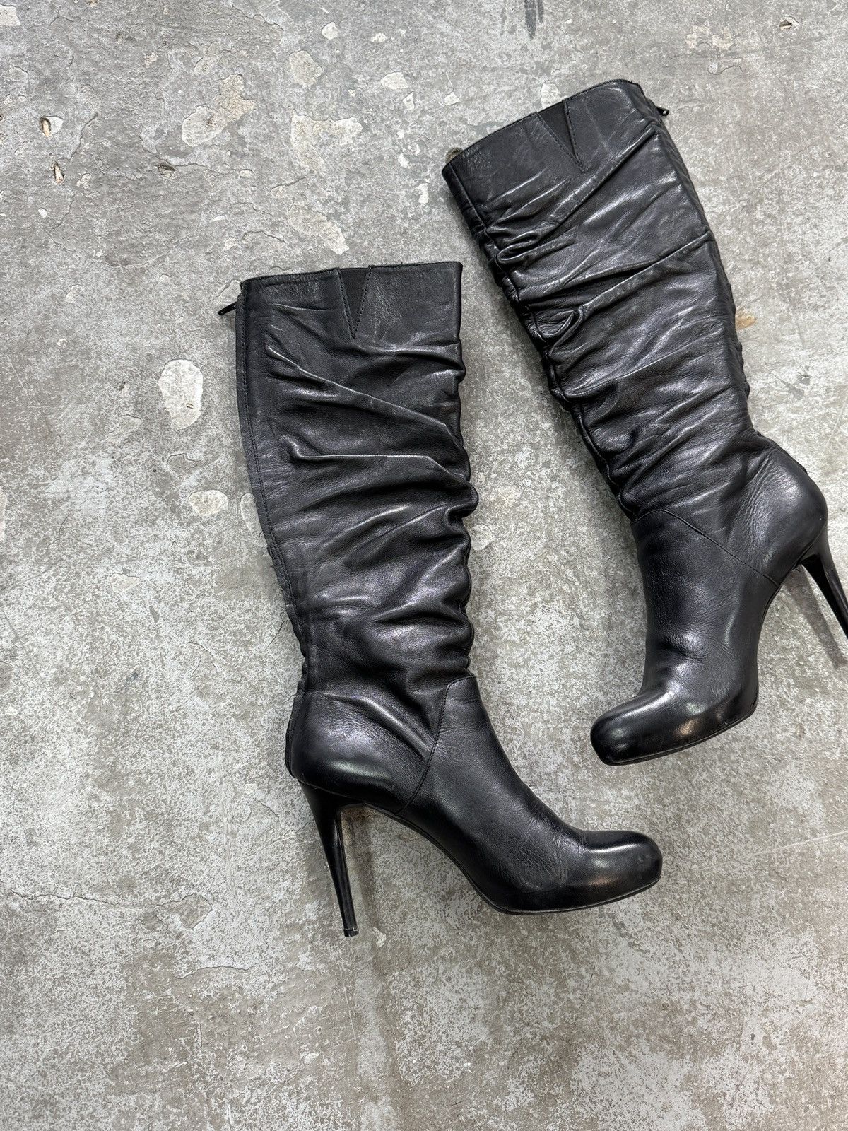 Vintage y2k Archive Real Leather Heels Vintage Size US 9 / IT 39 - 5 Thumbnail