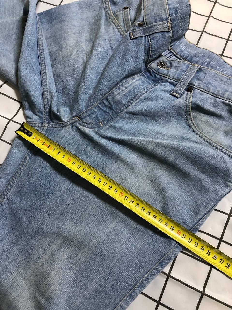 Mustang Mustang Denim Jeans: High Waisted Distressed Blue Size US 34 / EU 50 - 7 Thumbnail