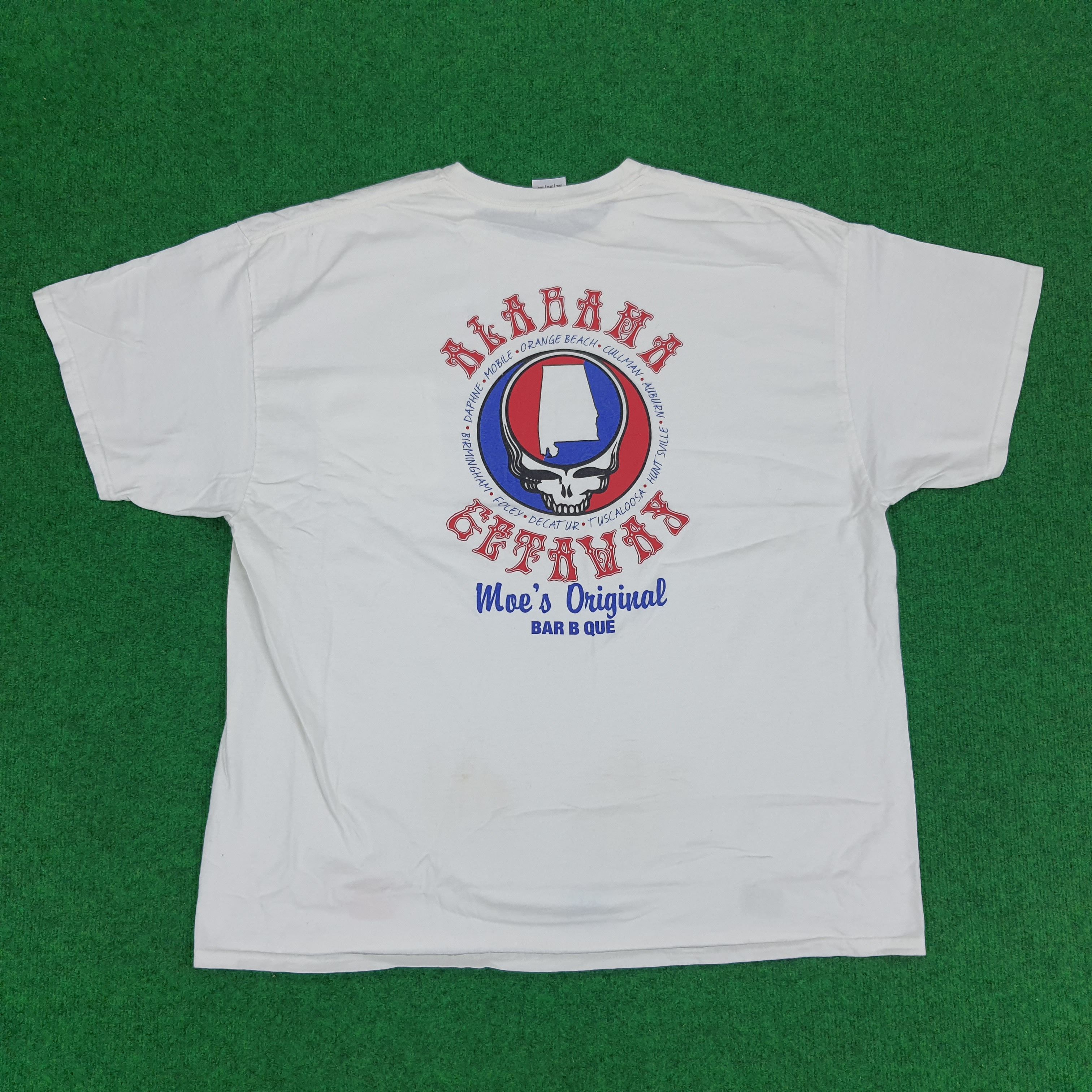 Grateful Dead × Vintage Vintage Grateful Dead Alabama Getaway Bar B Que T-shirt Size US XL / EU 56 / 4 - 1 Thumbnail