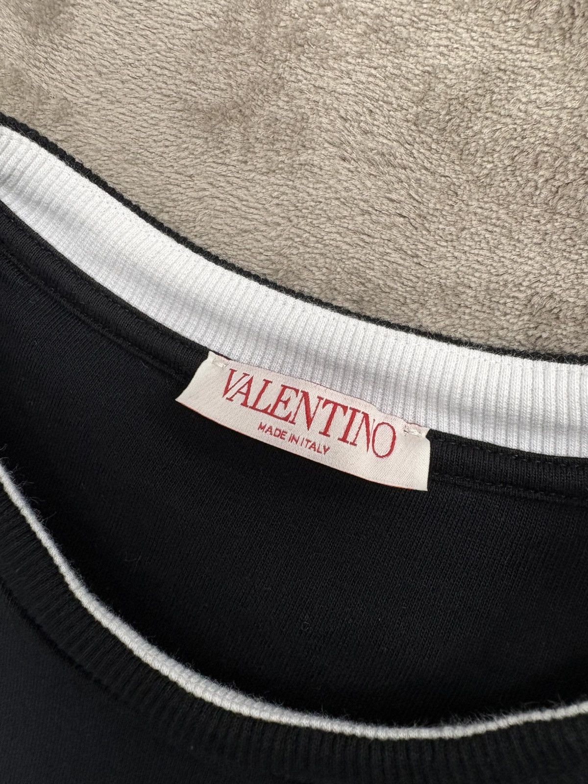 Valentino Valentino Garavani Hoodie / Pullover Men Black Size US L / EU 52-54 / 3 - 3 Thumbnail