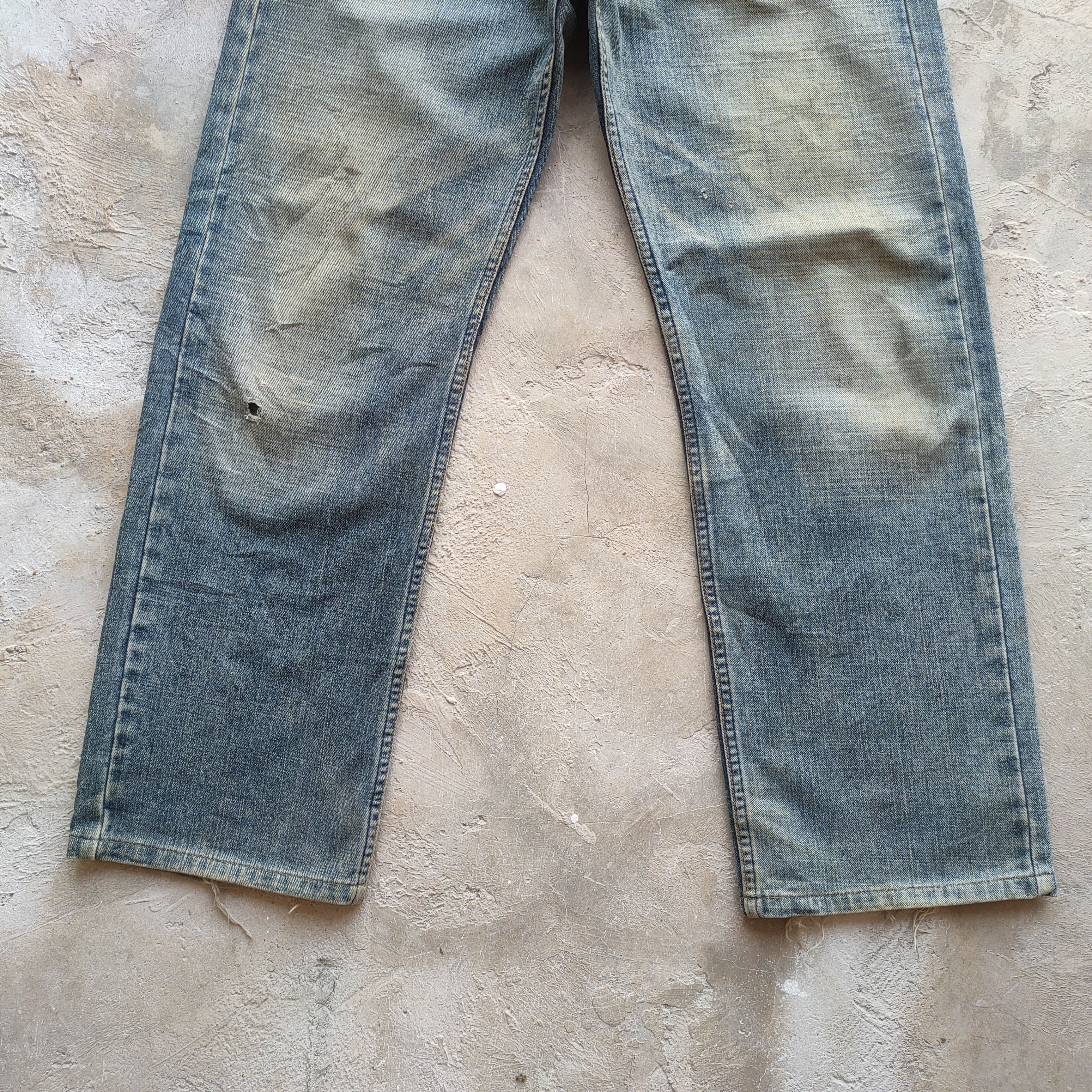 Levi's Vintage Clothing W32 VINTAGE LEVI'S 534 FADED RIPPED JEANS DENIM PANTS Size US 32 / EU 48 - 5 Thumbnail