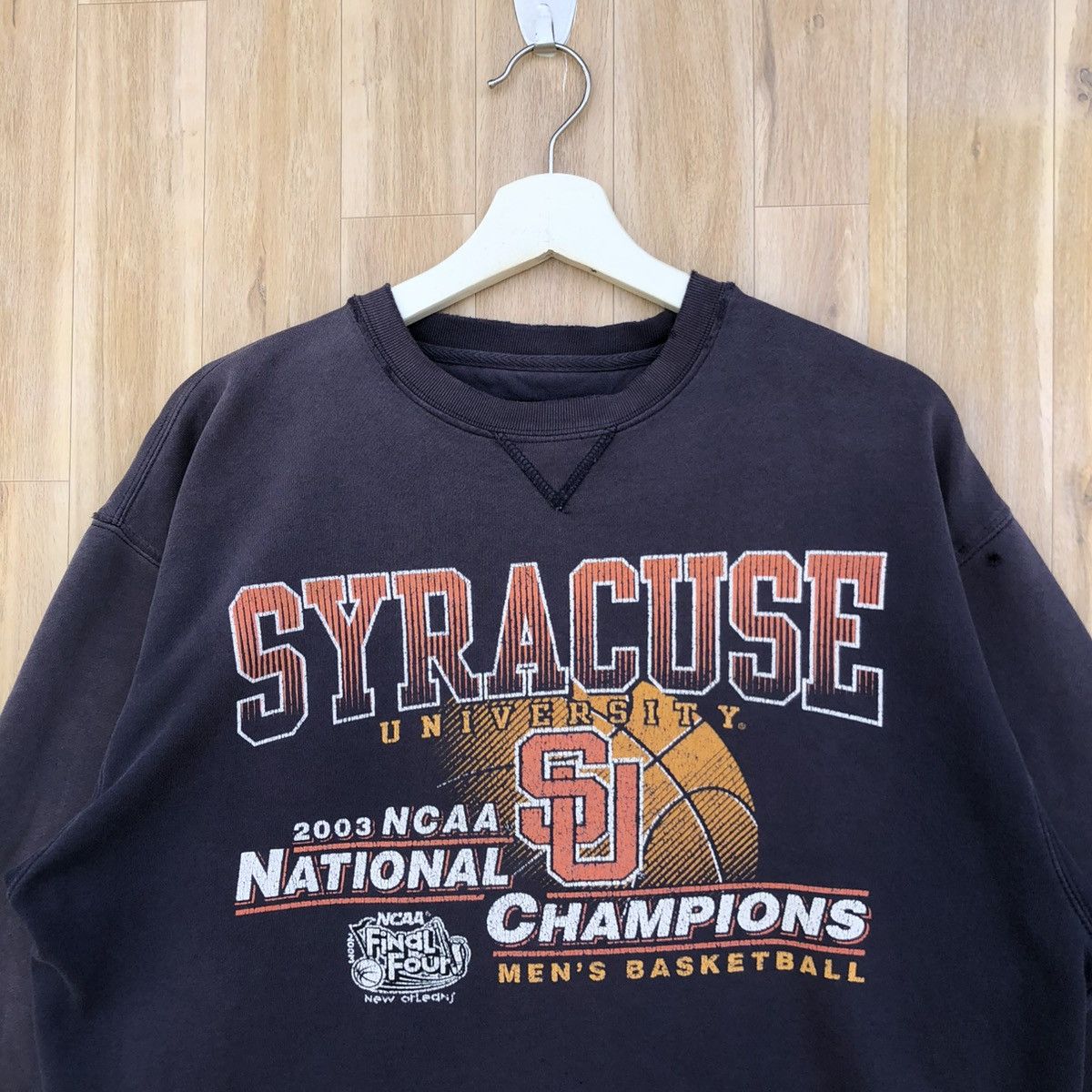 Vintage Vintage Syracuse University Sweatshirt Size US L / EU 52-54 / 3 - 3 Thumbnail