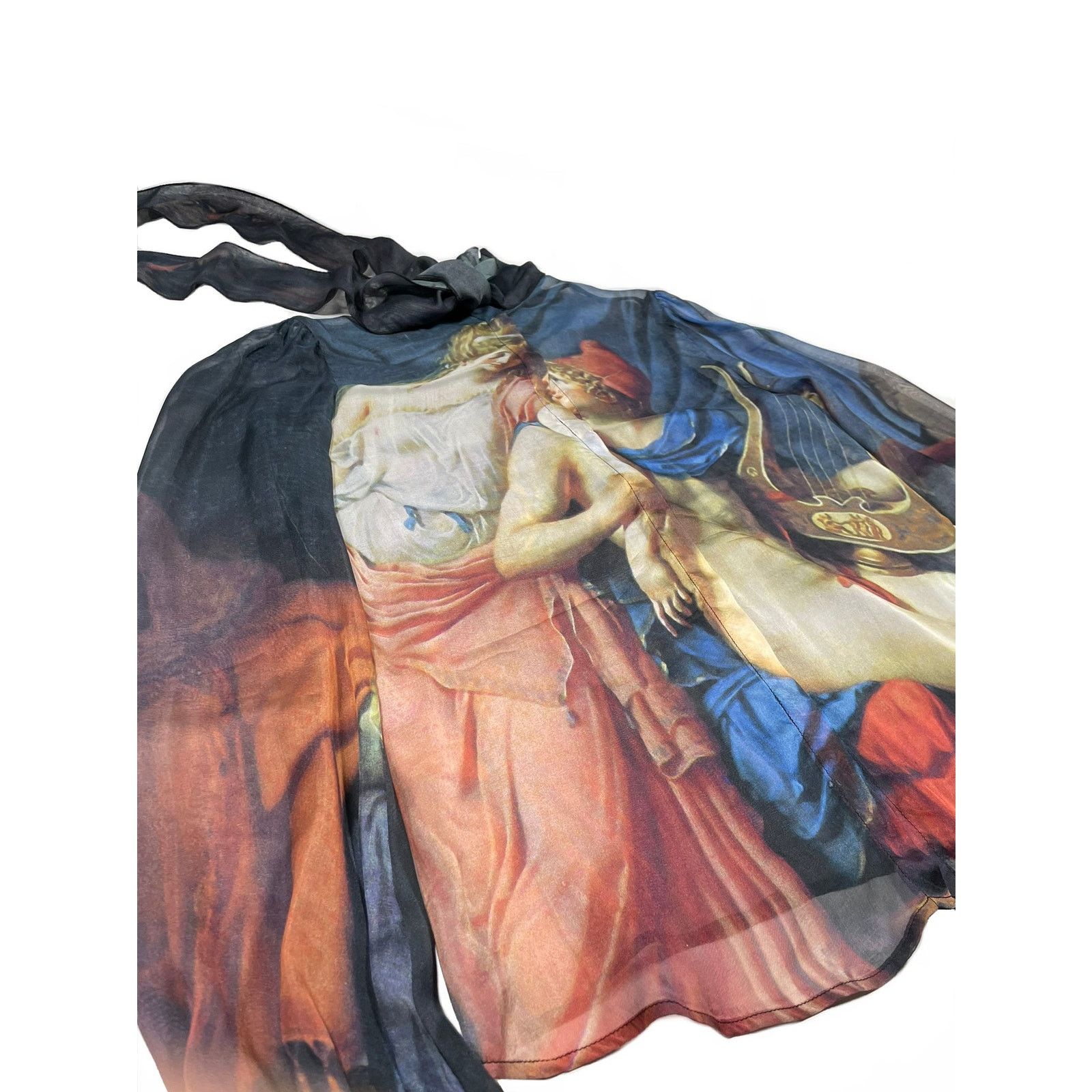 Dolce & Gabbana 2000s Dolce & Gabbana runway painting silk shirt Size US M / EU 48-50 / 2 - 8 Thumbnail