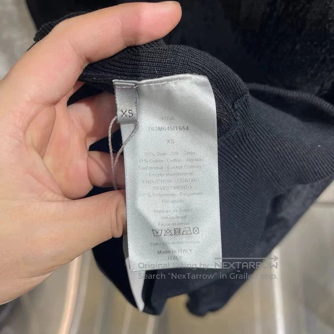 Dior dior distressed knit sweater in xs size. Size US XS / EU 42 / 0 - 5 Thumbnail