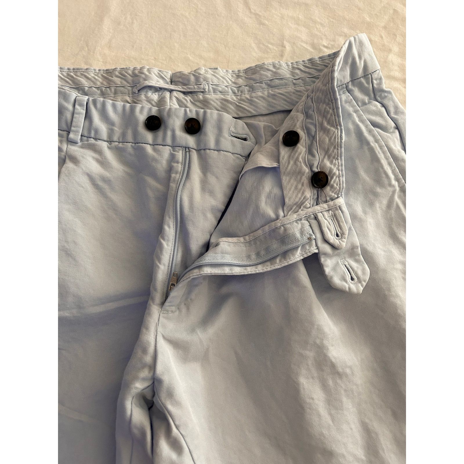 Suitsupply Suit Supply 38 X 27 Cotton/Linen Tessuti Sondrio men's pants Size US 38 / EU 54 - 5 Thumbnail