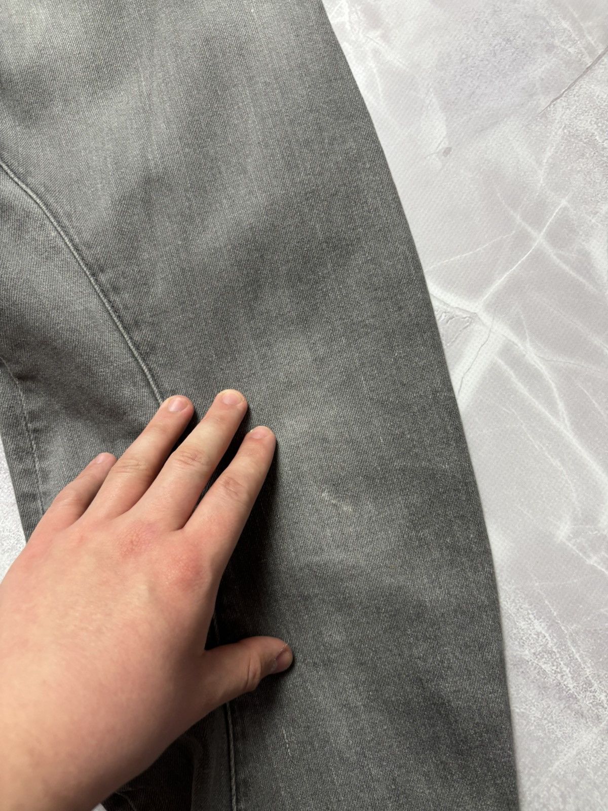 Designer × G-Star G Star Raw ARC 3D Tapered Jeans Denim Grey Mens 32 x 34 Size US 32 / EU 48 - 13 Thumbnail