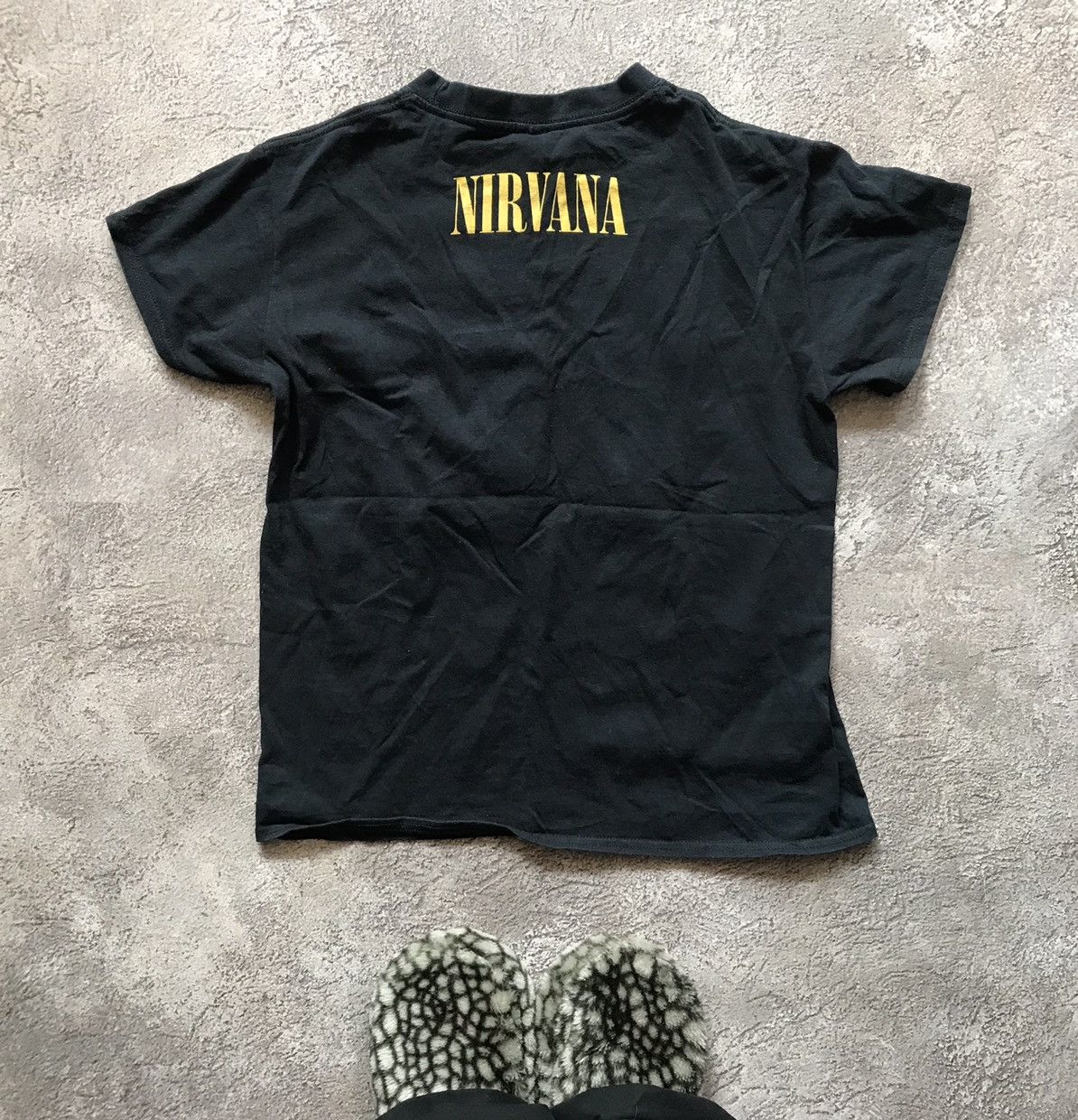 Vintage Vintage 90s Nirvana Negative Creep Graphic Tee Grunge Slim S Size US S / EU 44-46 / 1 - 3 Thumbnail