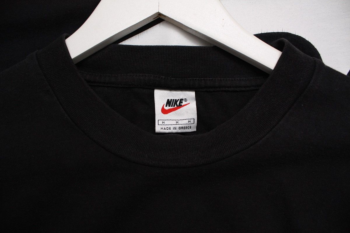 Nike Vintage Rare Nike Double Big Swoosh Tee Size US M / EU 48-50 / 2 - 1 Thumbnail