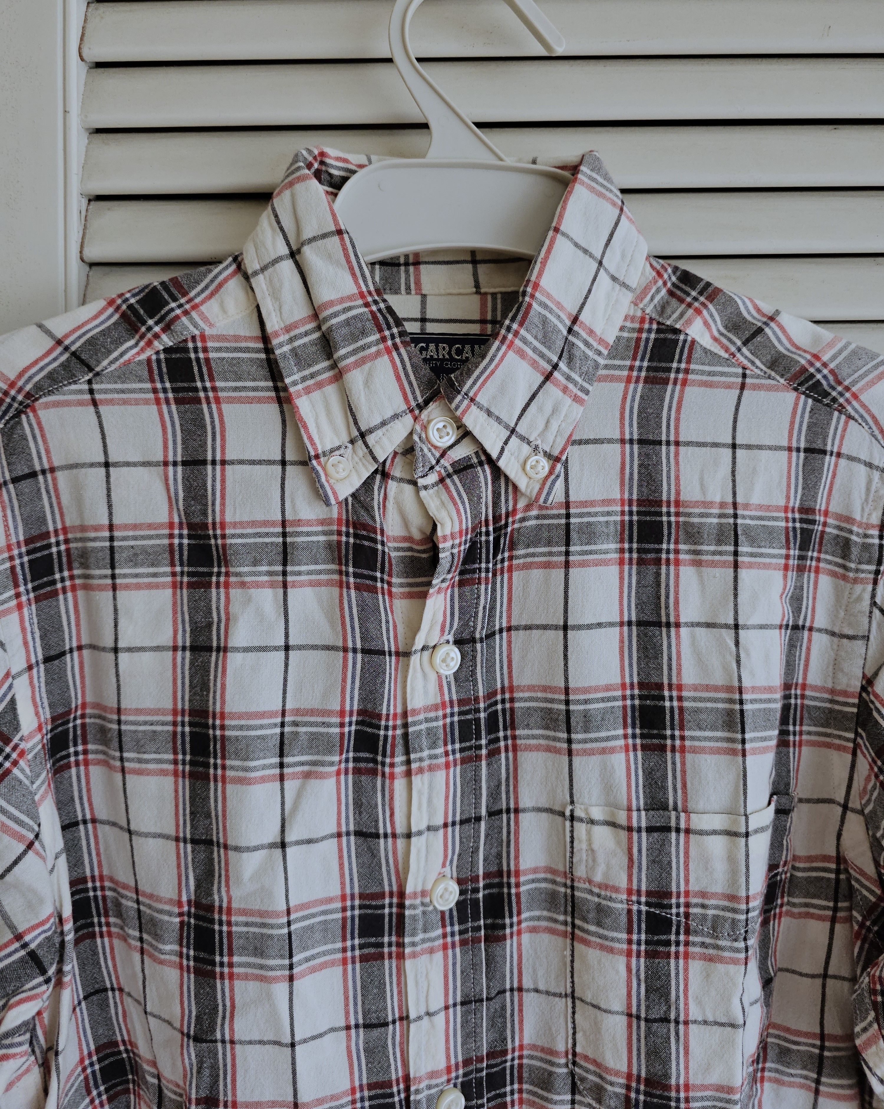Sugar Cane Sugar Cane Long Sleeve White Checkered Size US S / EU 44-46 / 1 - 3 Thumbnail