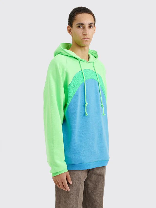 ERL o1s1v1n0824 Rainbow Knit Hoodie in Multicolor Size US S / EU 44-46 / 1 - 4 Thumbnail