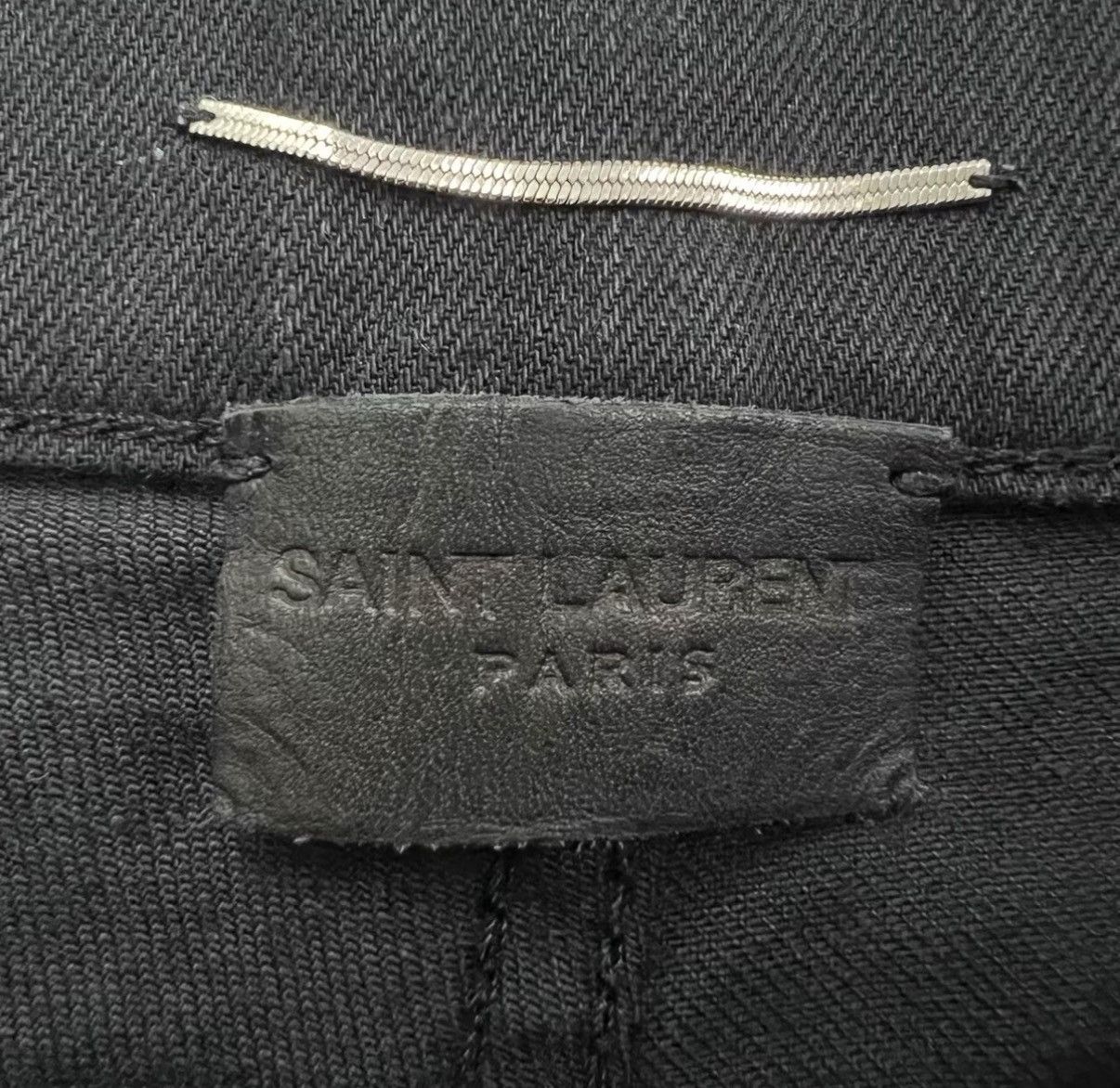 Saint Laurent Paris Saint Laurent SLP Distressed Vintage Jeans J41 Size 29" - 3 Thumbnail