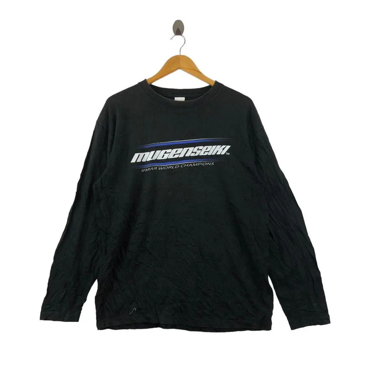 Other Vintage MUGEN Sweatshirt Sweater Long Sleeve Shirt Size US XL / EU 56 / 4 - 1 Thumbnail