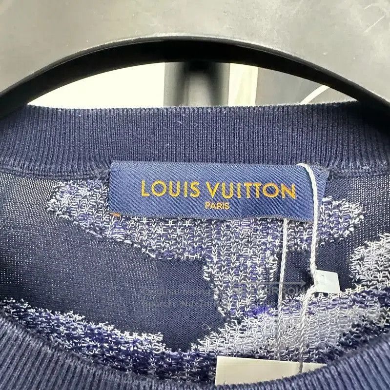 Louis Vuitton Louis Vuitton Blue Cotton Short Sleeve T-Shirt . Size US M / EU 48-50 / 2 - 3 Thumbnail