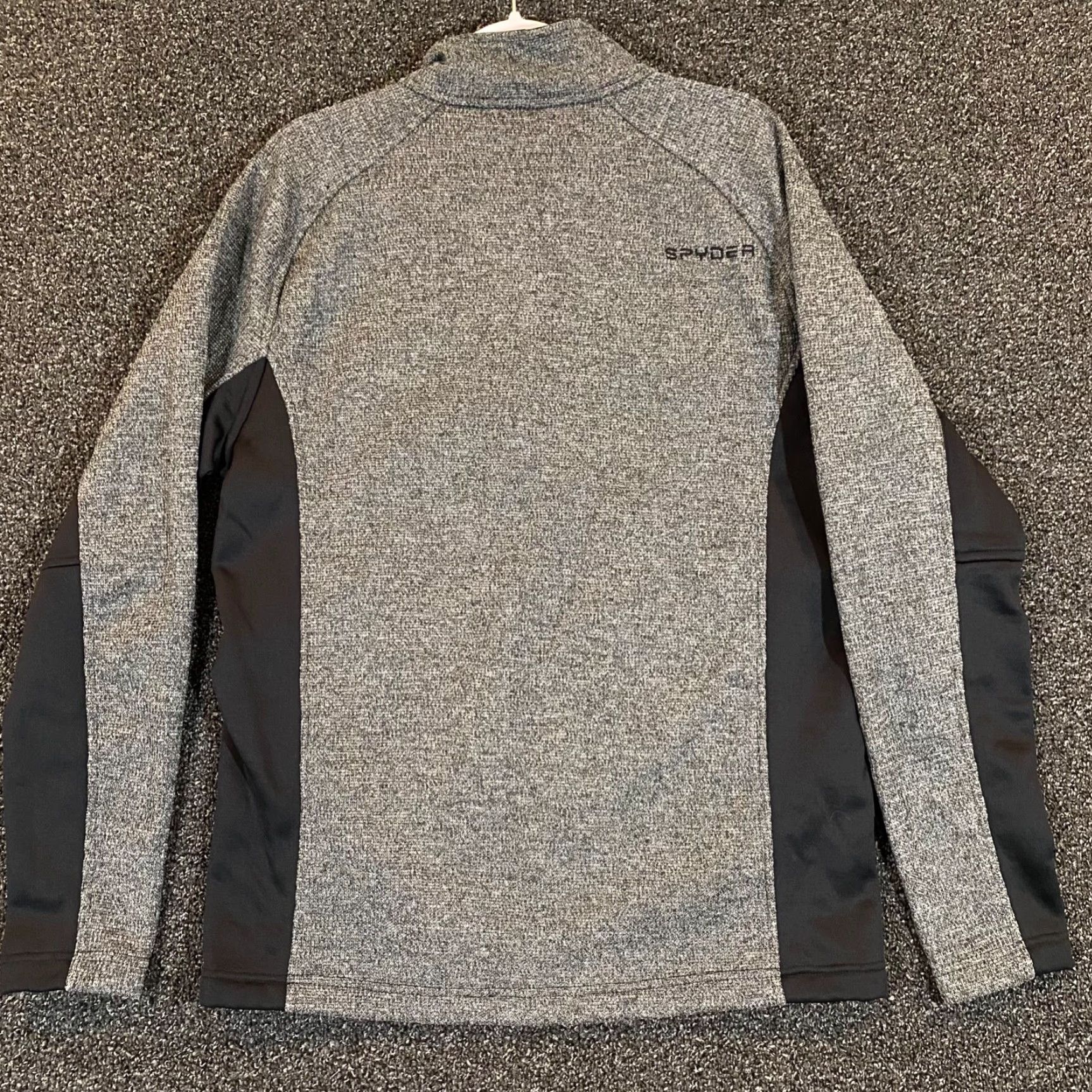 Spyder Spyder Jacket Mens Large Black 1/2 Zip Pullover Hiking Trail Outdoor Size US L / EU 52-54 / 3 - 7 Thumbnail