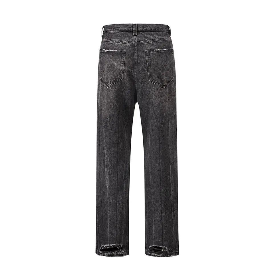 Vintage Ripped Hole Patch Baggy Jean Size US 32 / EU 48 - 3 Thumbnail