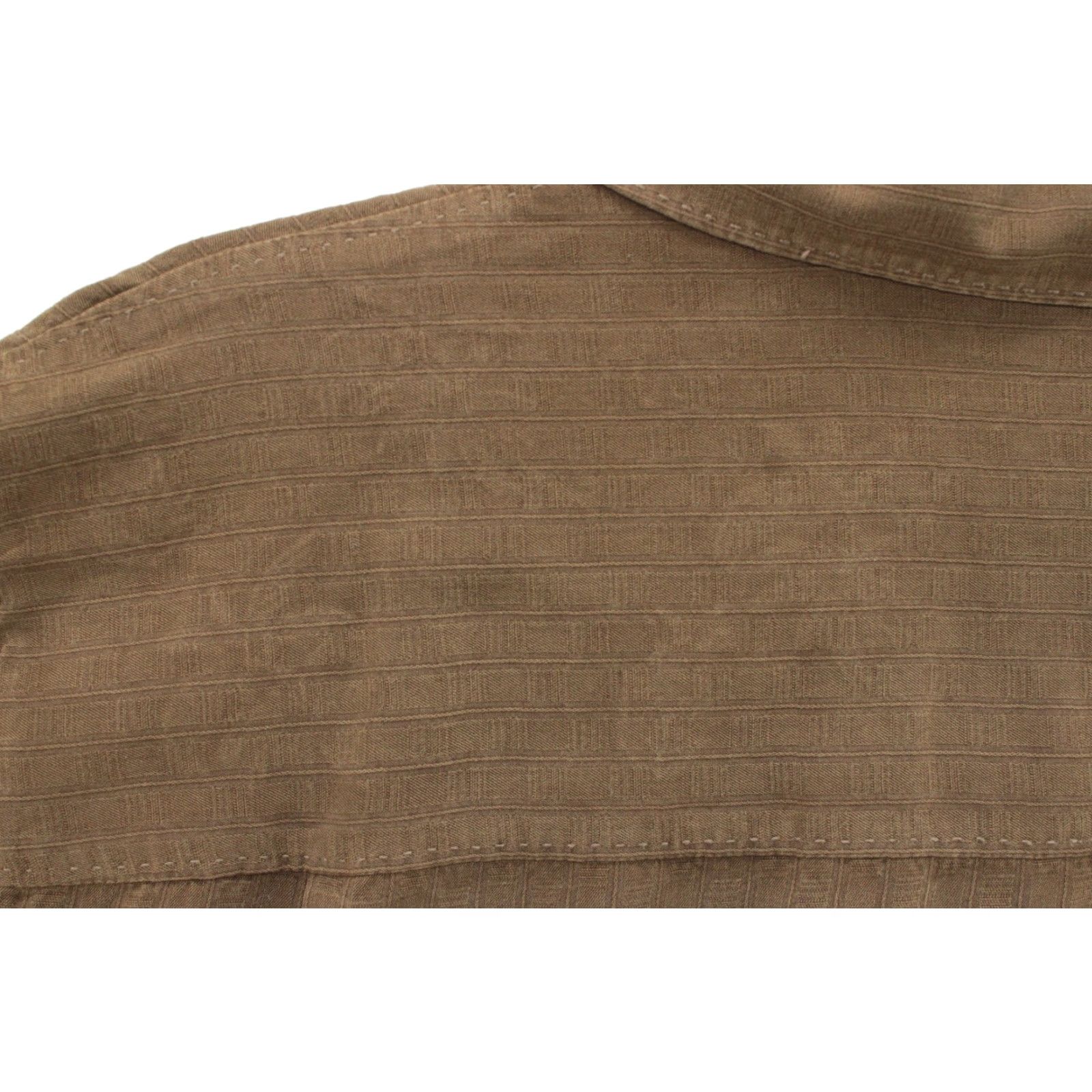 Tommy Bahama Tommy Bahama Hawaiian Shirt Mens Large Brown Silk Short Sleeve Button-Up Size US L / EU 52-54 / 3 - 7 Thumbnail