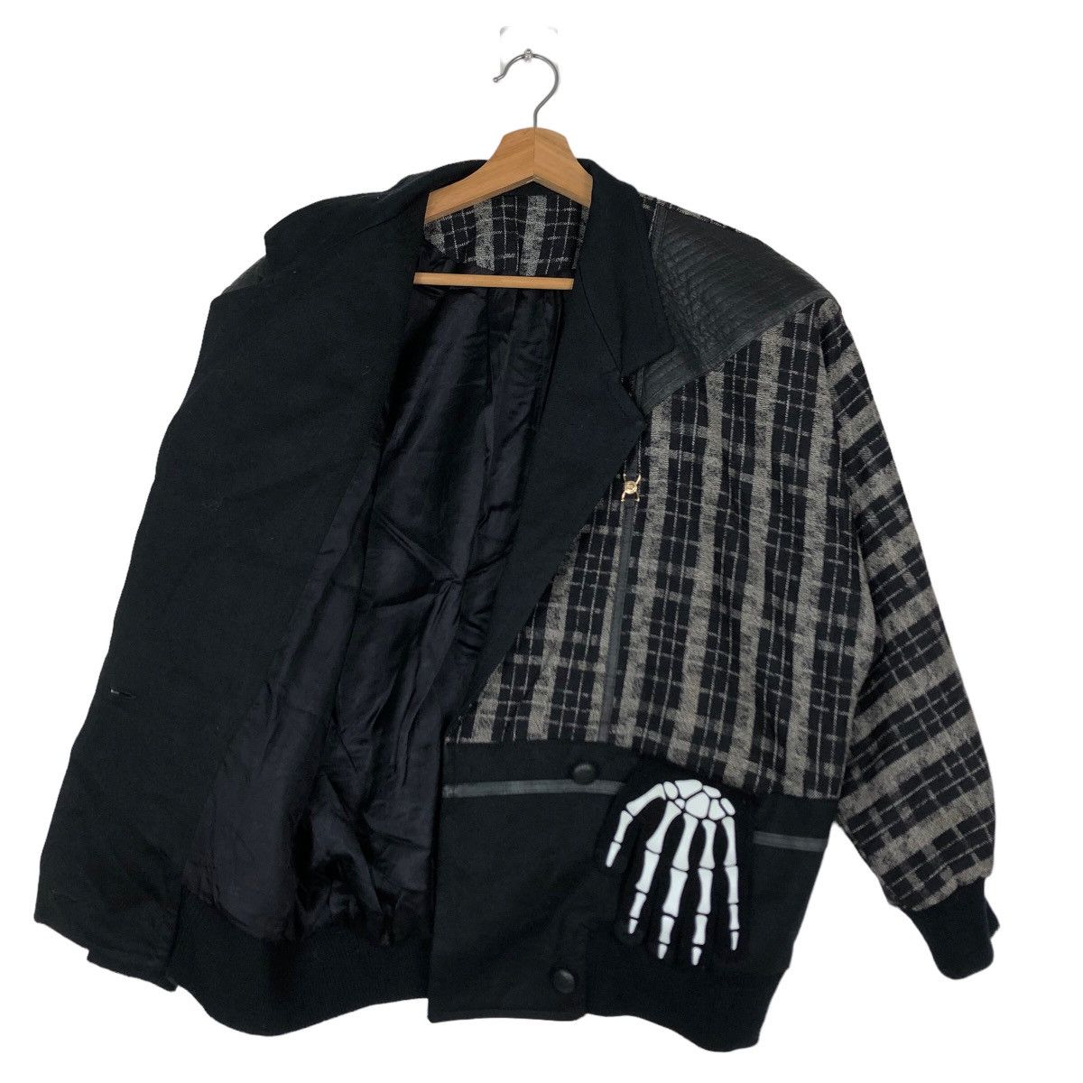 Japanese Brand 🔥90’s VINTAGE CROPPED BOMBER JACKET JAPAN ISSEY MIYAKE Size US M / EU 48-50 / 2 - 9 Thumbnail