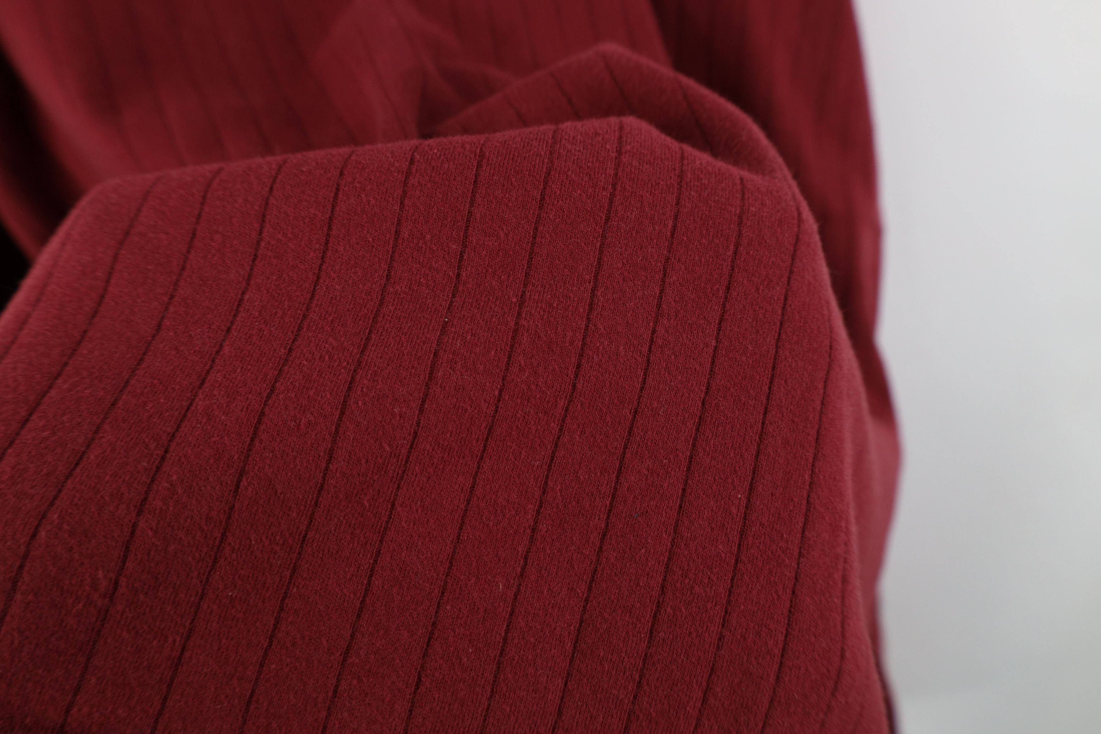 Vintage Vintage 90s Streetwear Heavy Ribbed Henley T-Shirt Red Size US XL / EU 56 / 4 - 6 Thumbnail