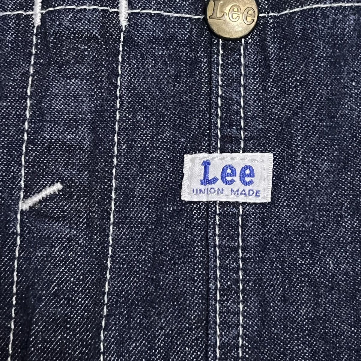 Lee Lee Union Made Blue Denim Overall Size US 32 / EU 48 - 5 Thumbnail