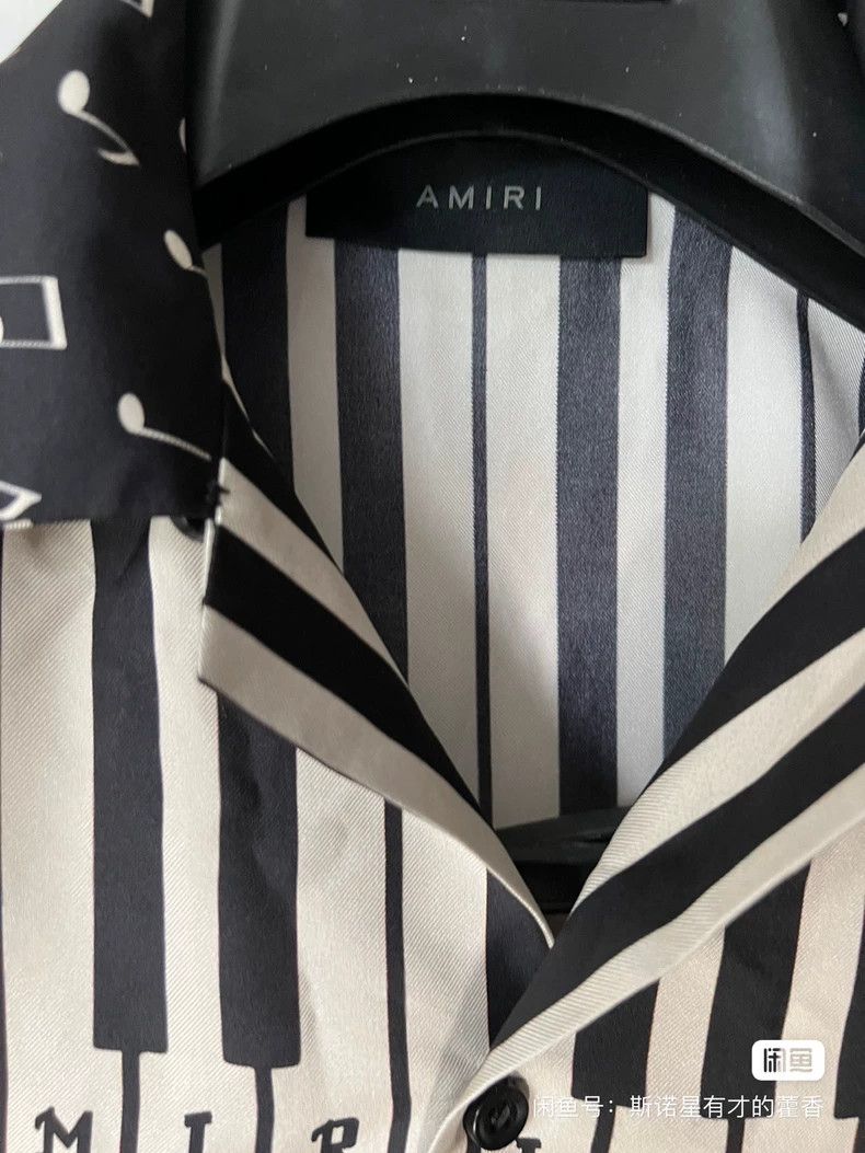 Amiri Amiri piano note design shirt Size US L / EU 52-54 / 3 - 3 Thumbnail
