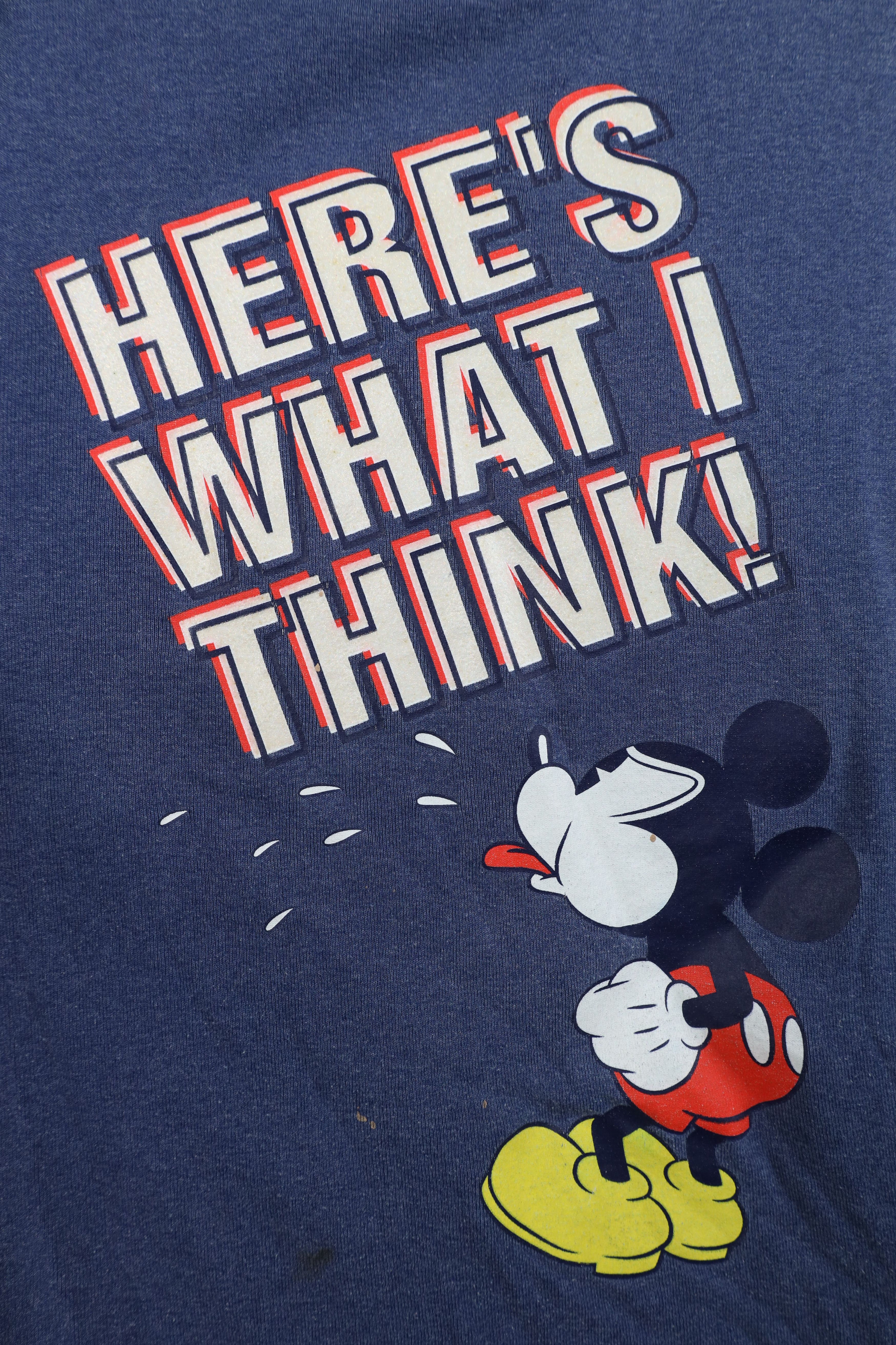 Disney Vintage Y2K Disney Mickey Mouse Jersey Knit Ringer T-Shirt Size XXL / US 16-18 / IT 52-54 - 4 Thumbnail