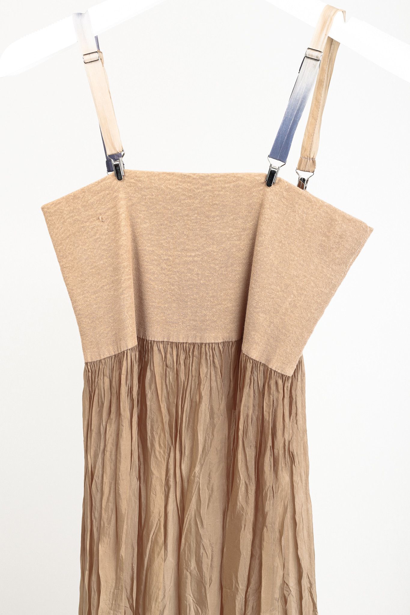 Other Crea Concept Tan & Navy Ombre Convertible Midi Dress Size S / US 4 / IT 40 - 3 Thumbnail