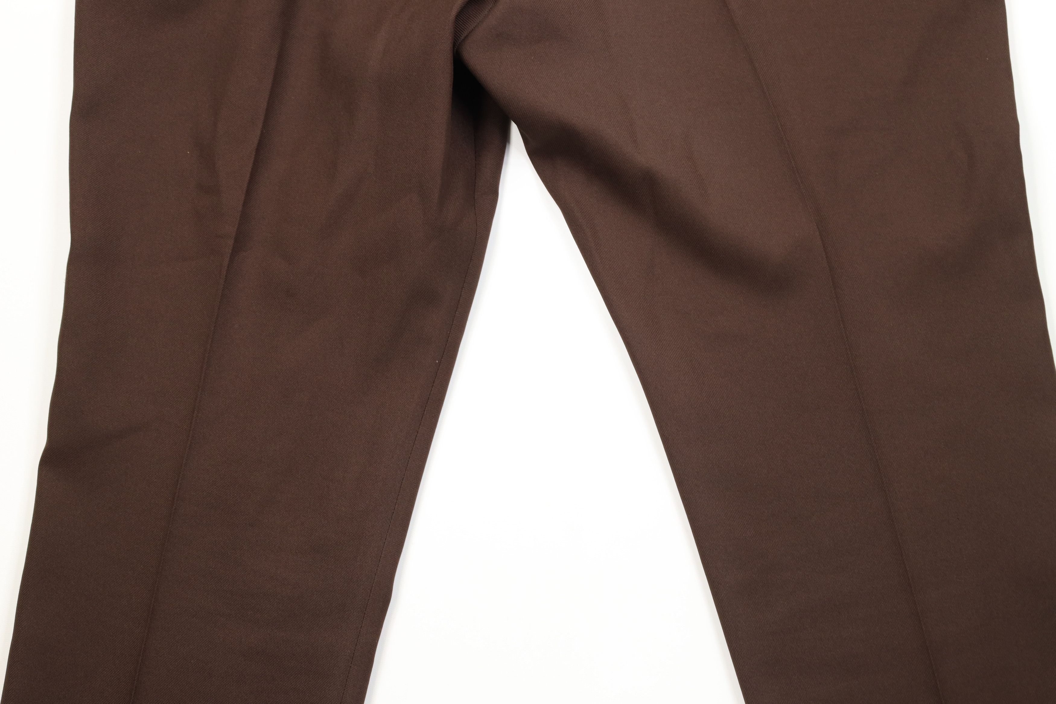 Vintage Vintage 70s Streetwear Flared Wide Leg Chino Pants Brown USA Size US 36 / EU 52 - 12 Thumbnail