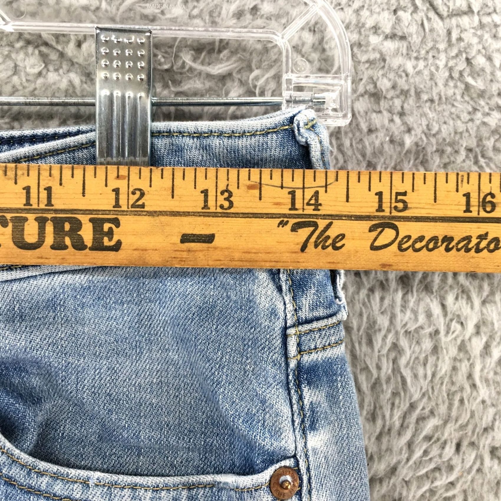 American Eagle Outfitters American Eagle Outfitters Jeans Mens Skinny Blue 28x28 5 Pockets Button Size US 28 / EU 44 - 5 Thumbnail