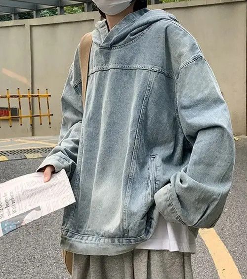 Japanese Brand Y2K Oversized Hood Distressed Denim Pockets Hoodie Size US XXL / EU 58 / 5 - 1 Thumbnail