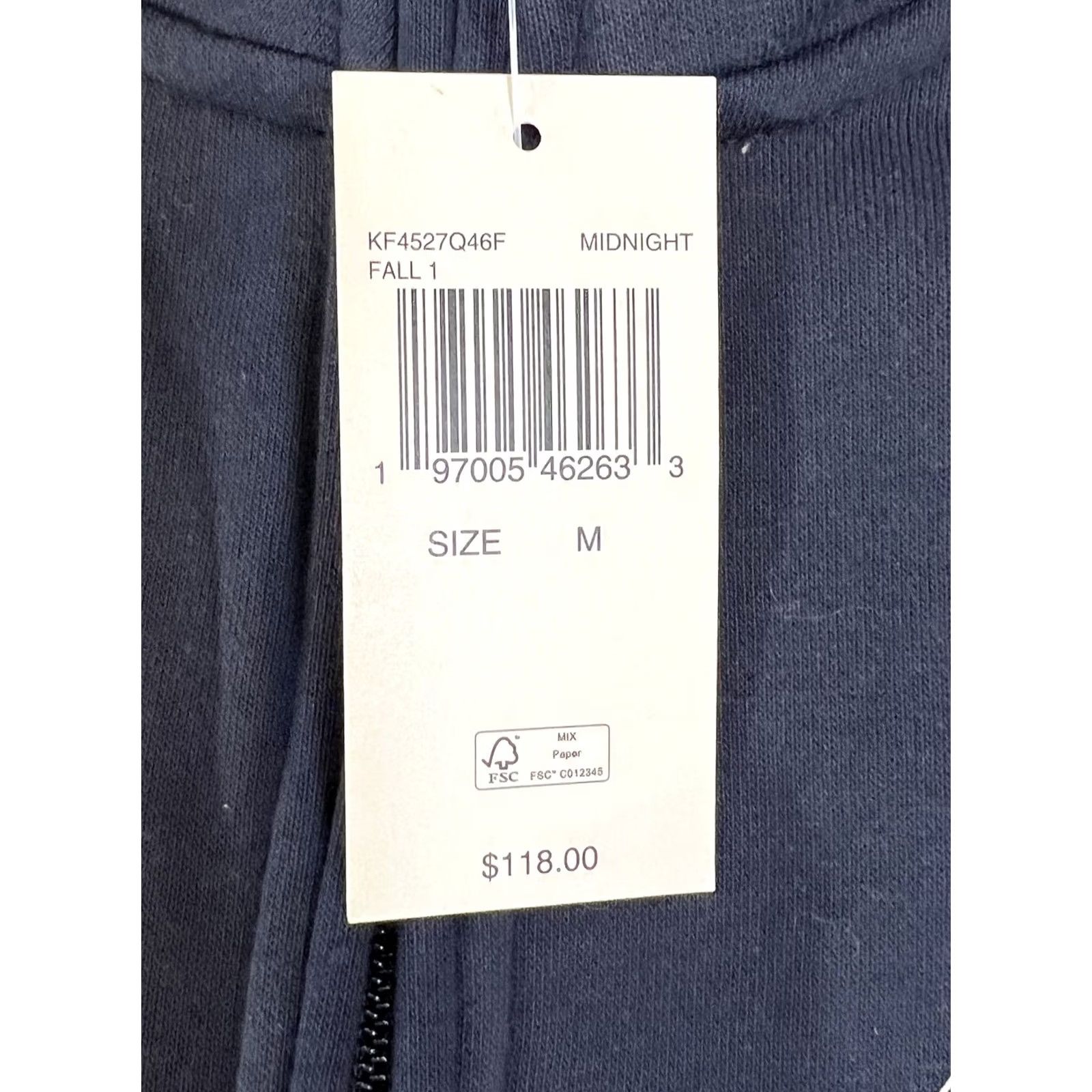 Michael Kors Michael Kors Pullover Mens M Blue Half Zip Sweatshirt Embroidered Logo New Size US M / EU 48-50 / 2 - 3 Thumbnail