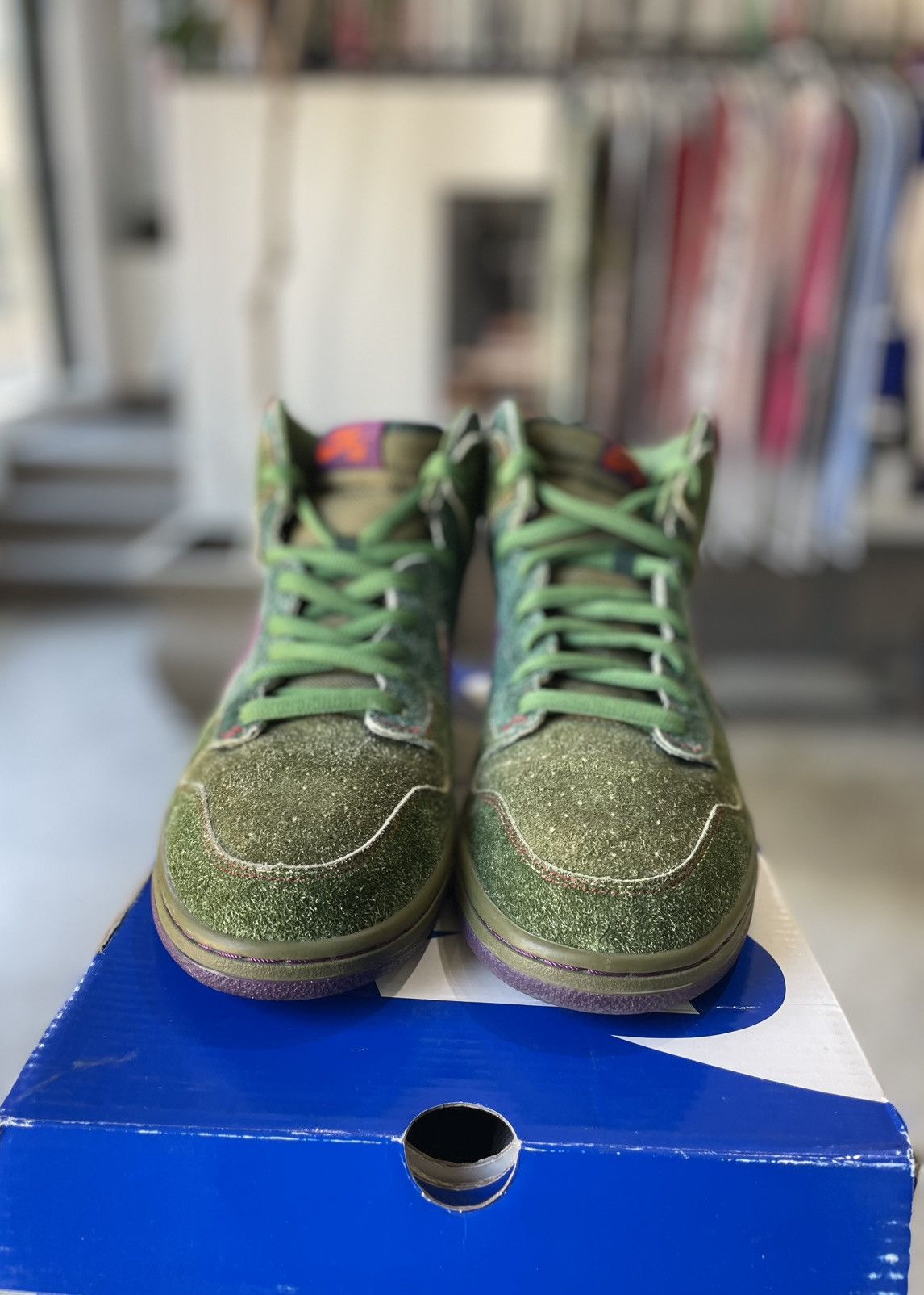 Nike Nike SB Dunk High Skunk 420 Size US 11 / EU 44 - 5 Thumbnail