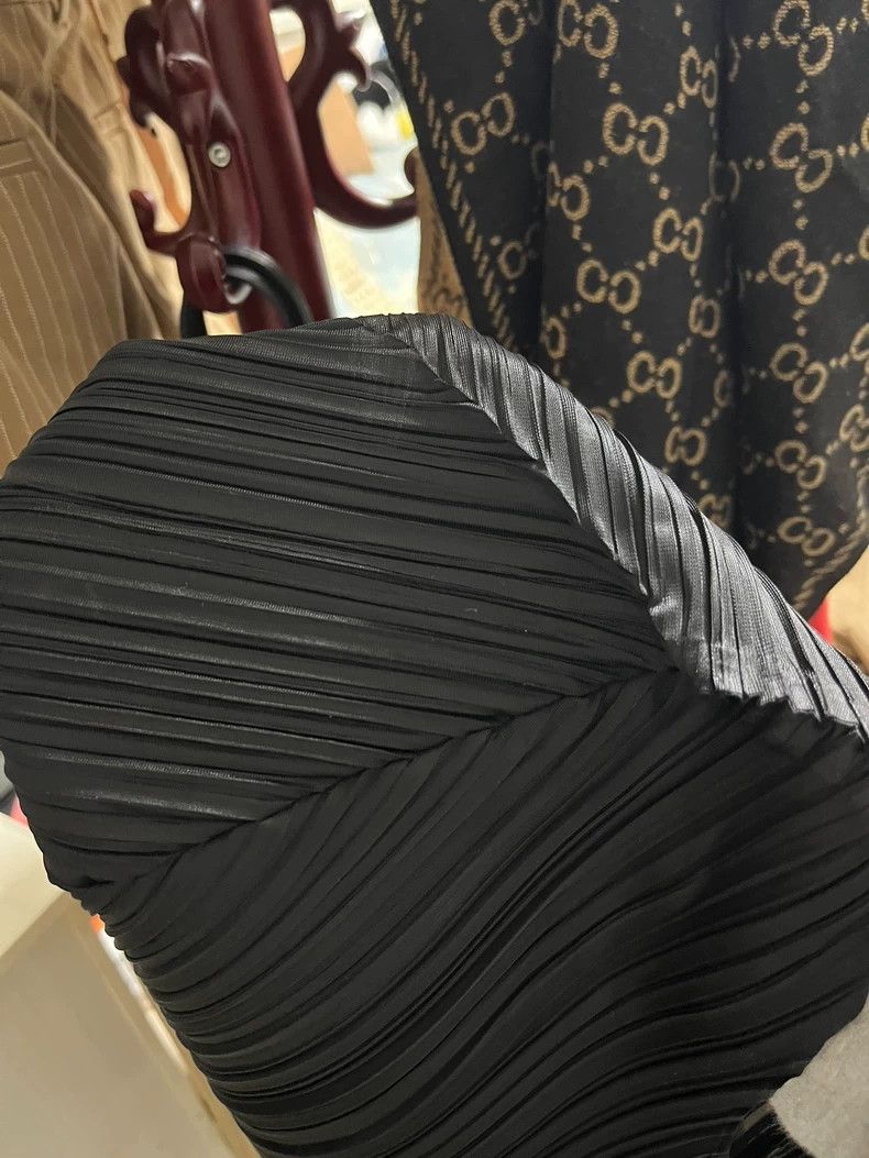 Issey Miyake issey miyake size:2 black top 2505-Nextarrow Size XXS / US 00 / IT 34 - 4 Thumbnail