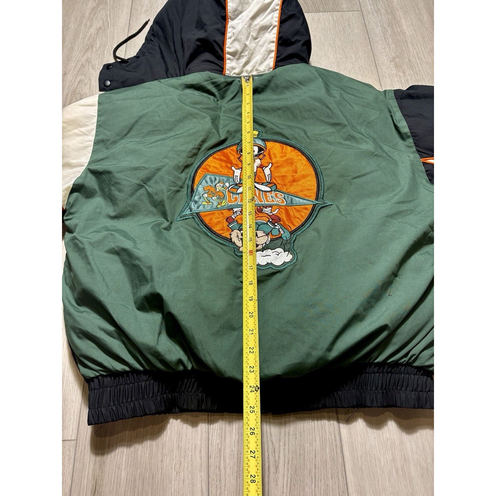 NFL Daniel Young X Looney Tunes Miami Hurricanes Puffer L Size US L / EU 52-54 / 3 - 23 Thumbnail