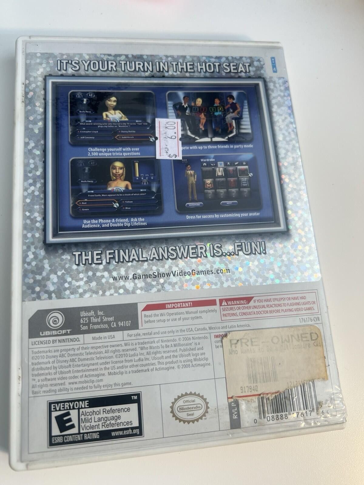 Other Who Wants to Be a Millionaire (Nintendo Wii, 2010) Size ONE SIZE - 6 Thumbnail