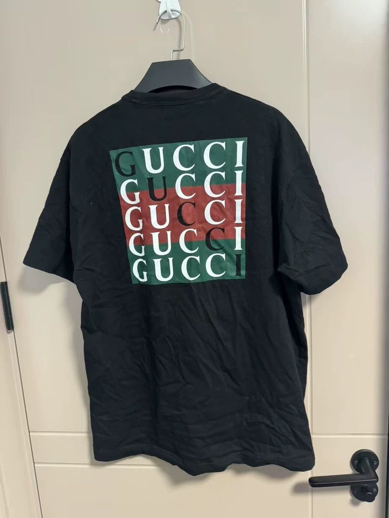 Gucci Gucci Shadow print short sleeves 2505-Nextarrow Size US S / EU 44-46 / 1 - 2 Thumbnail