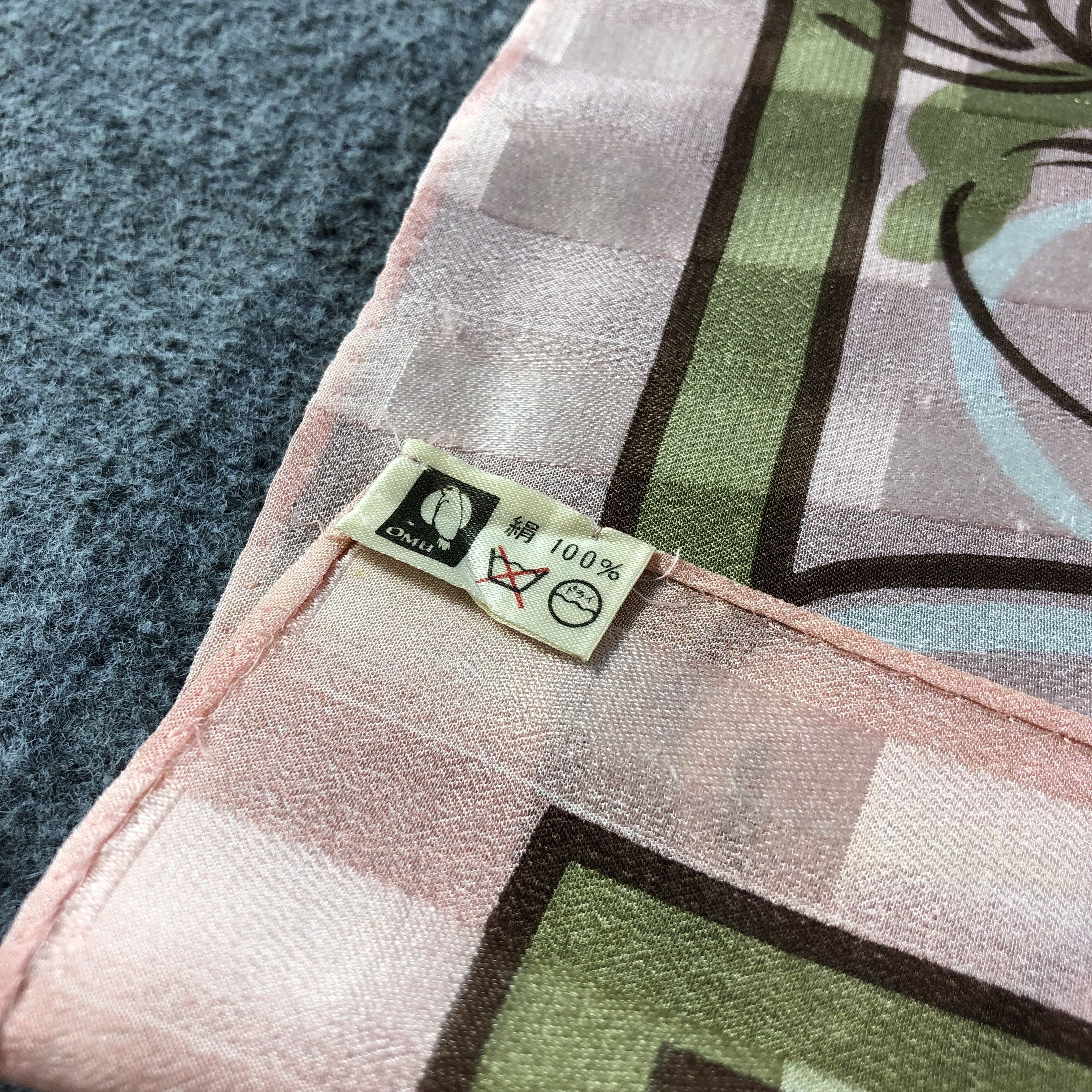 Bellerose Belle Rose Floral Silk Scarf M693 Size ONE SIZE - 8 Thumbnail