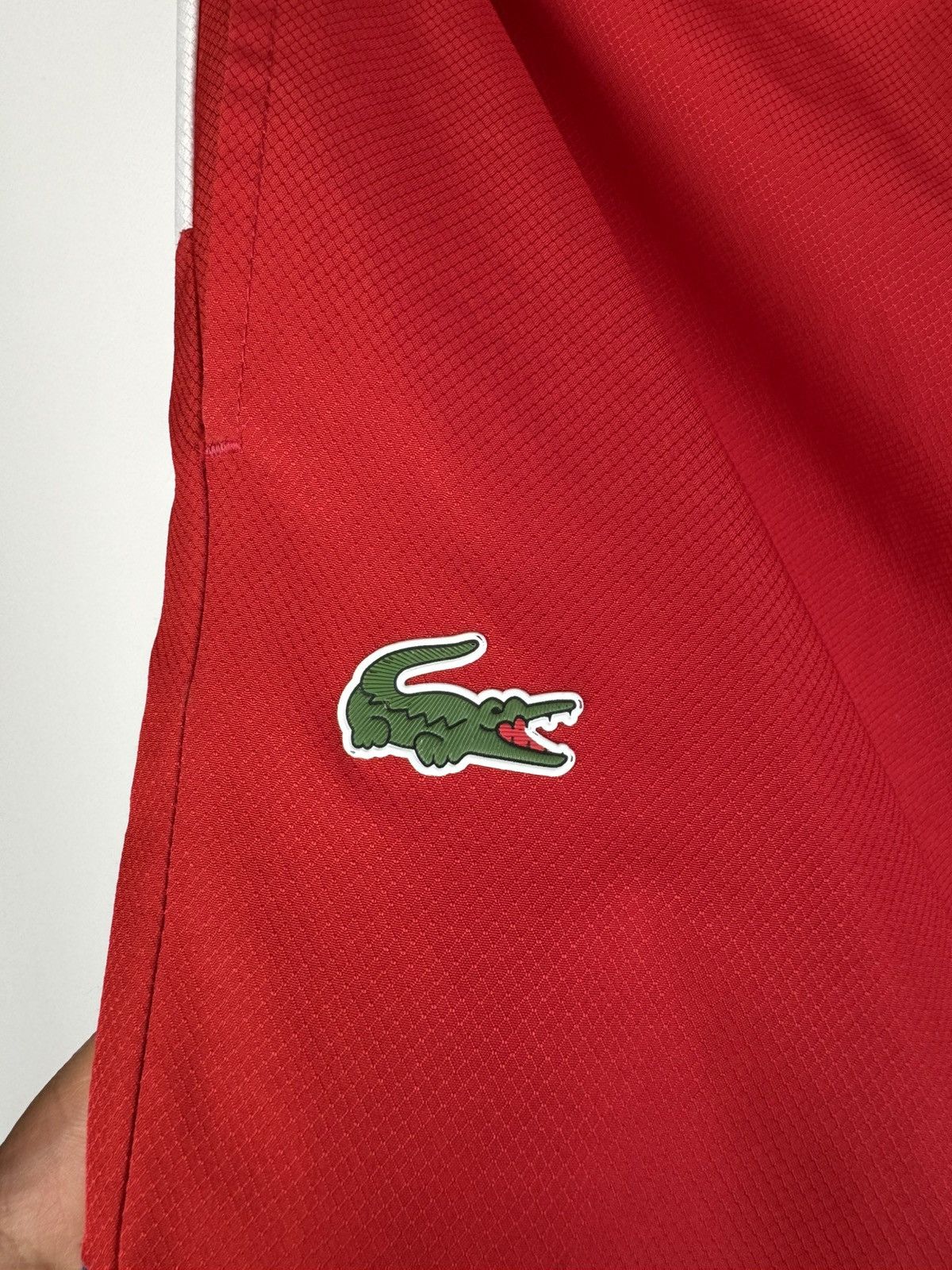 Other Lacoste Nylon Track Pants Red Size M Size US 32 / EU 48 - 3 Thumbnail