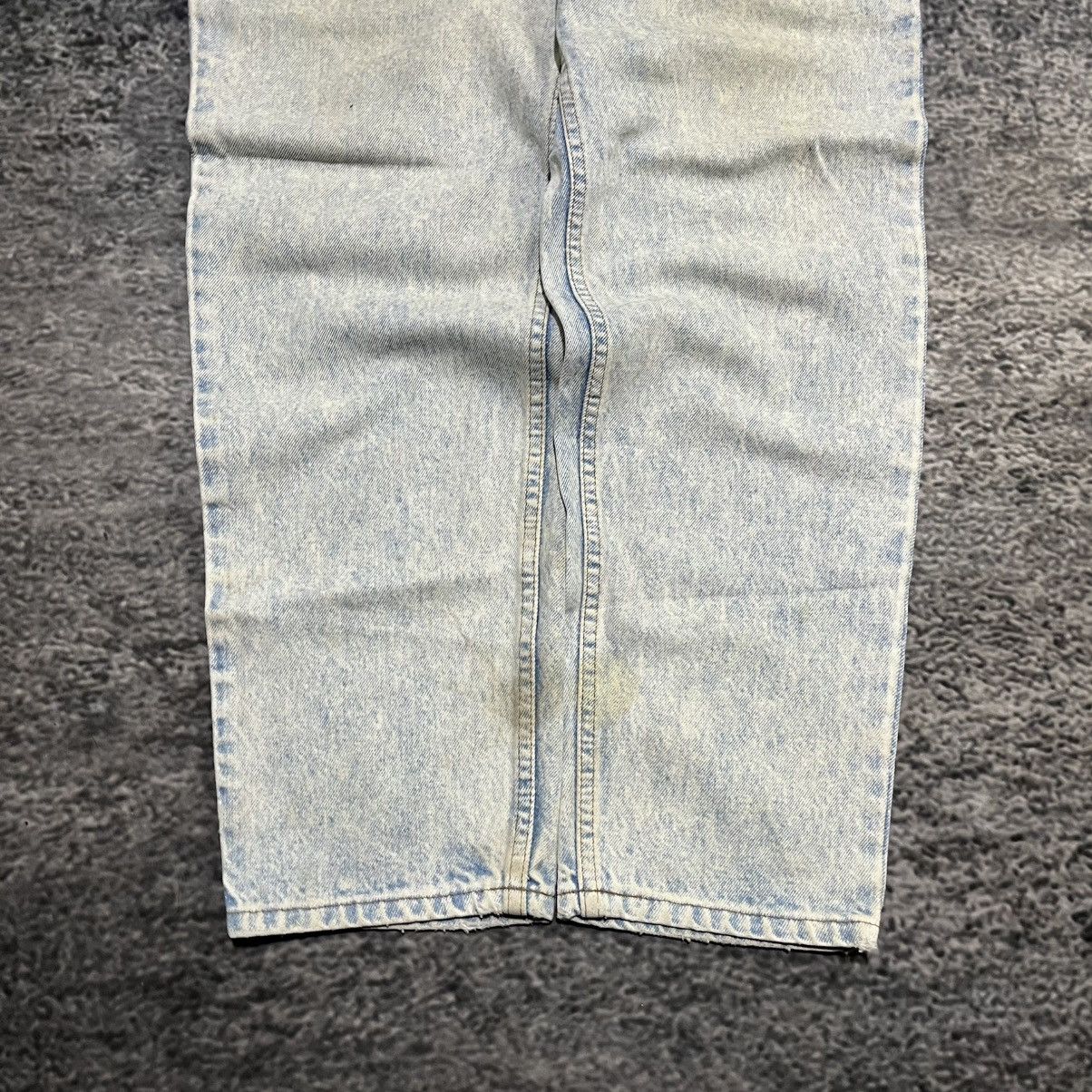 Levi's Vintage 90s Levi's Orange Tab Jeans Faded Light Blue Denim Size US 32 / EU 48 - 6 Thumbnail