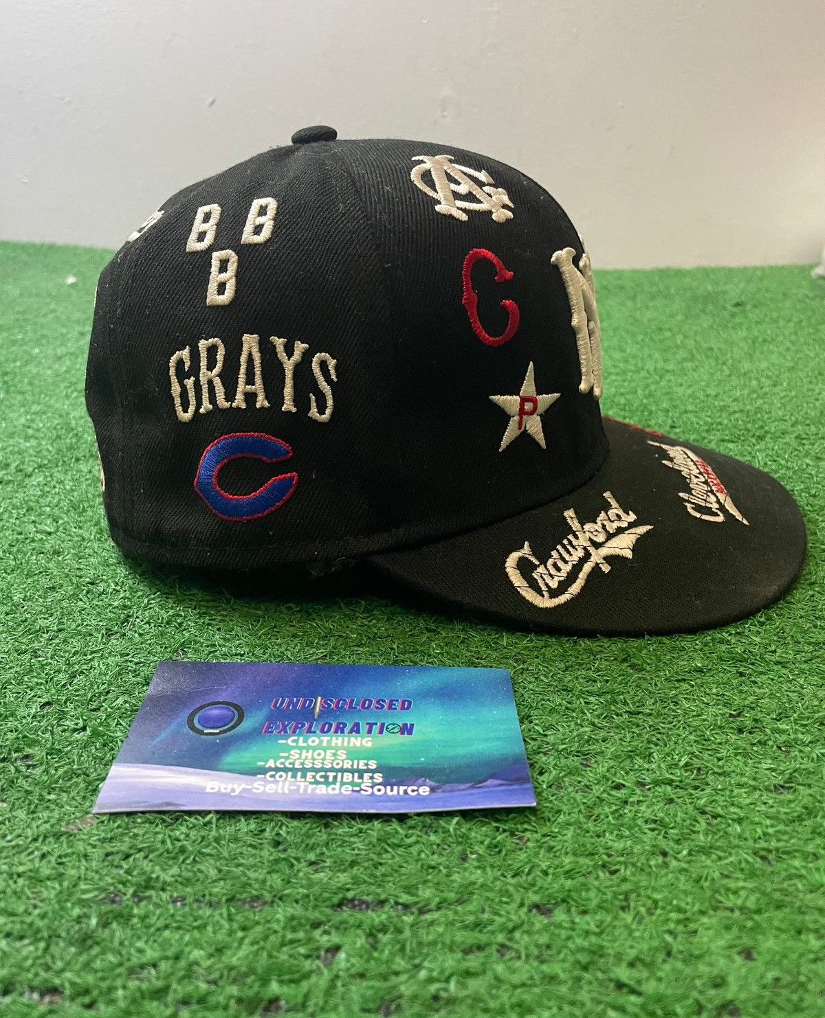 Authentic Negro Leagues Sneakertown Seattle Mariners Fitted 7 3/4 [Rare] Size ONE SIZE - 2 Thumbnail