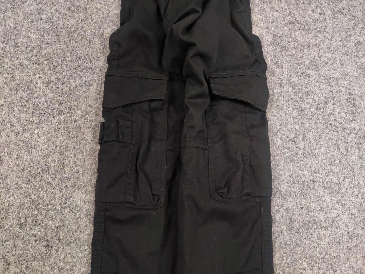 Japanese Brand Vintage Japanese Black Cargo Workwear Y2K Style Pants Size US 30 / EU 46 - 5 Thumbnail