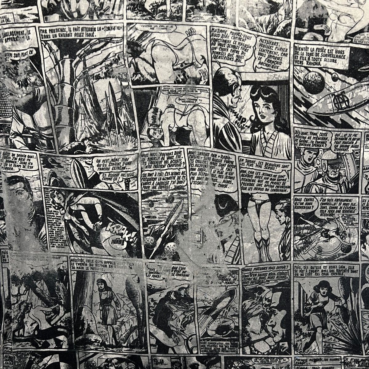Jean Paul Gaultier Jean Paul GAULTIER 1995 Graphic Cartoon Comics S/S T-Shirts Size US M / EU 48-50 / 2 - 3 Thumbnail