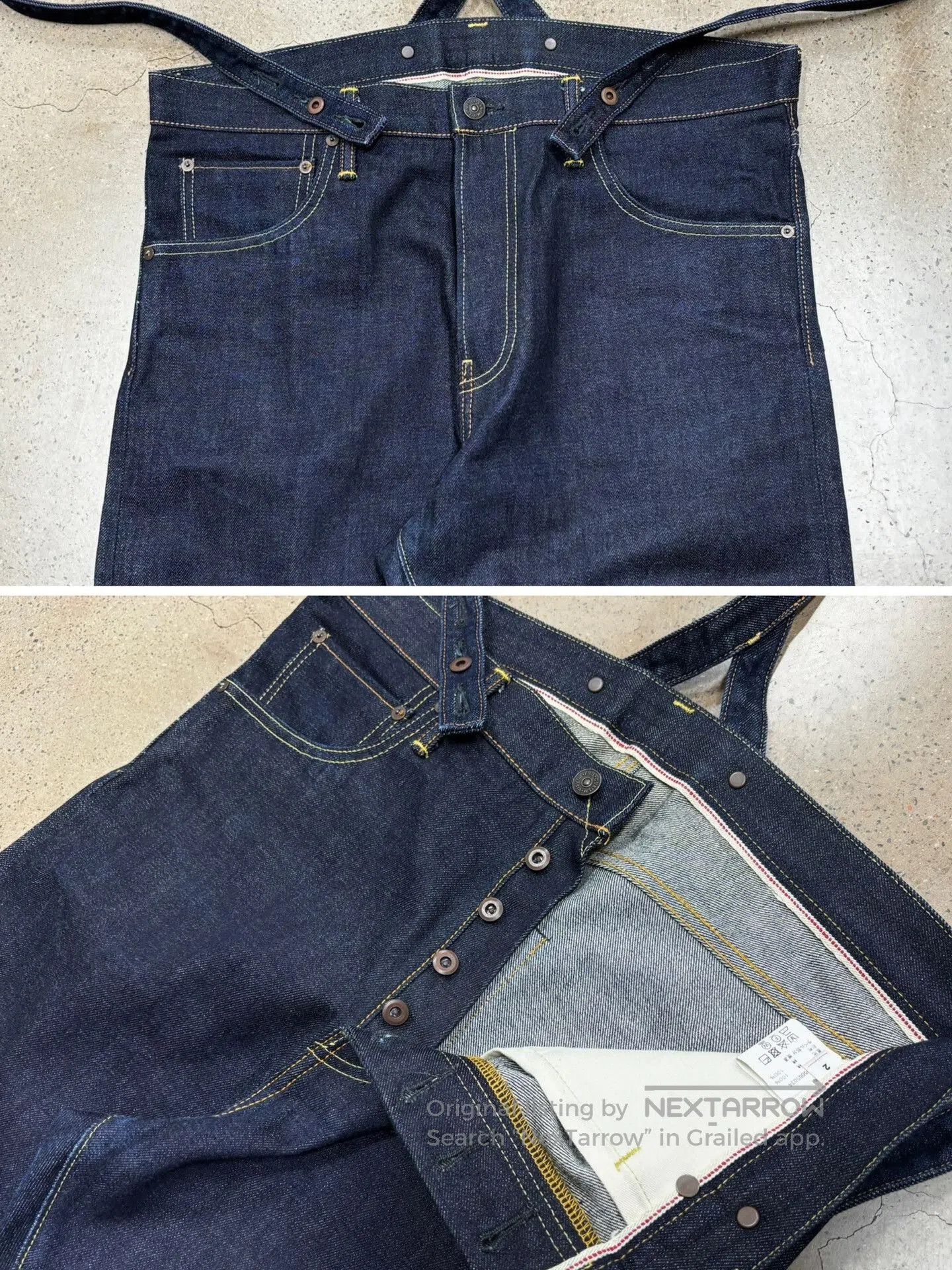 Visvim Visvim 19AW Traveller Braces Pants Unwashed. Size US 26 / EU 42 - 5 Thumbnail