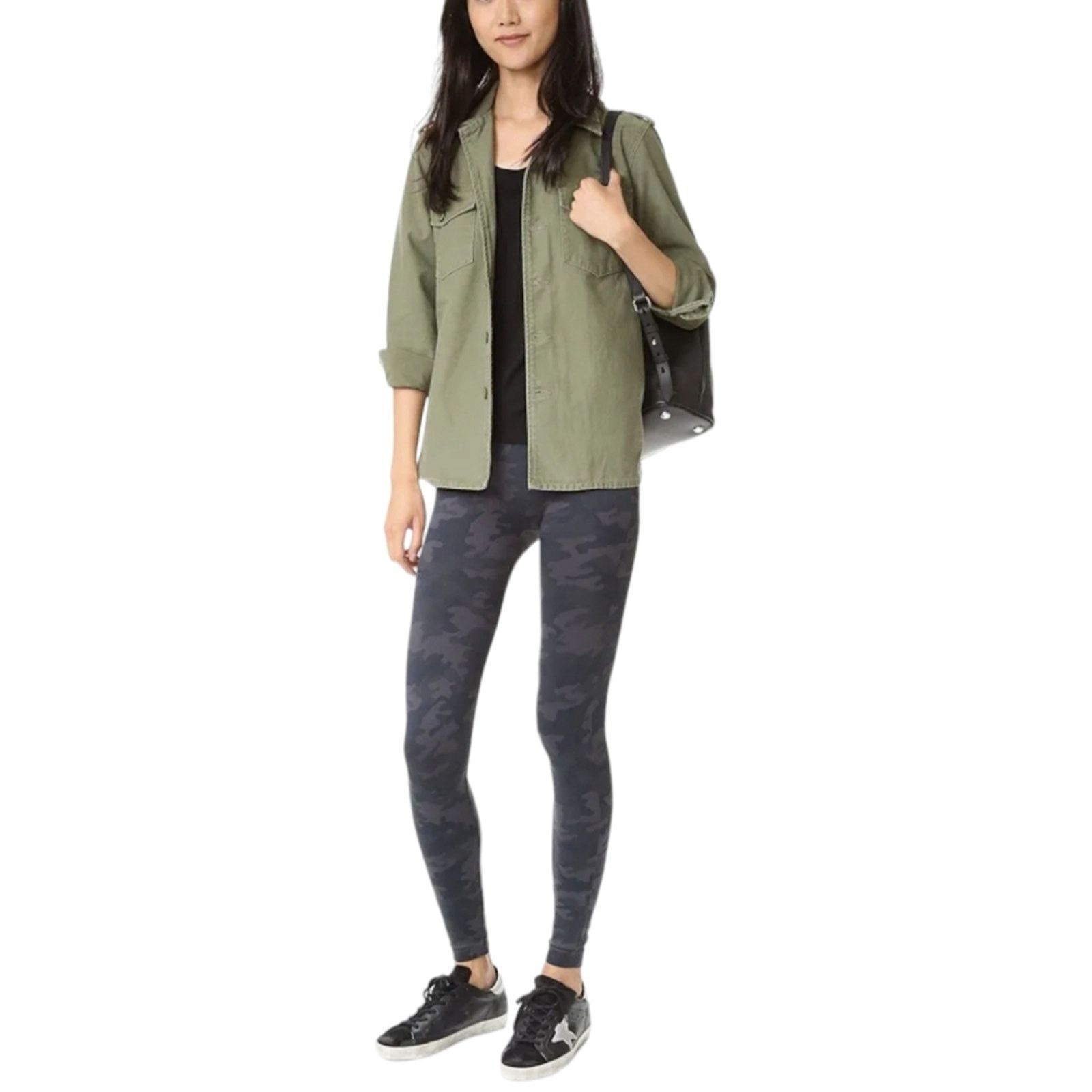 Spanx SPANX Seamless Leggings for Women Tummy Control Camo Large Size 32" / US 10 / IT 46 - 1 Thumbnail