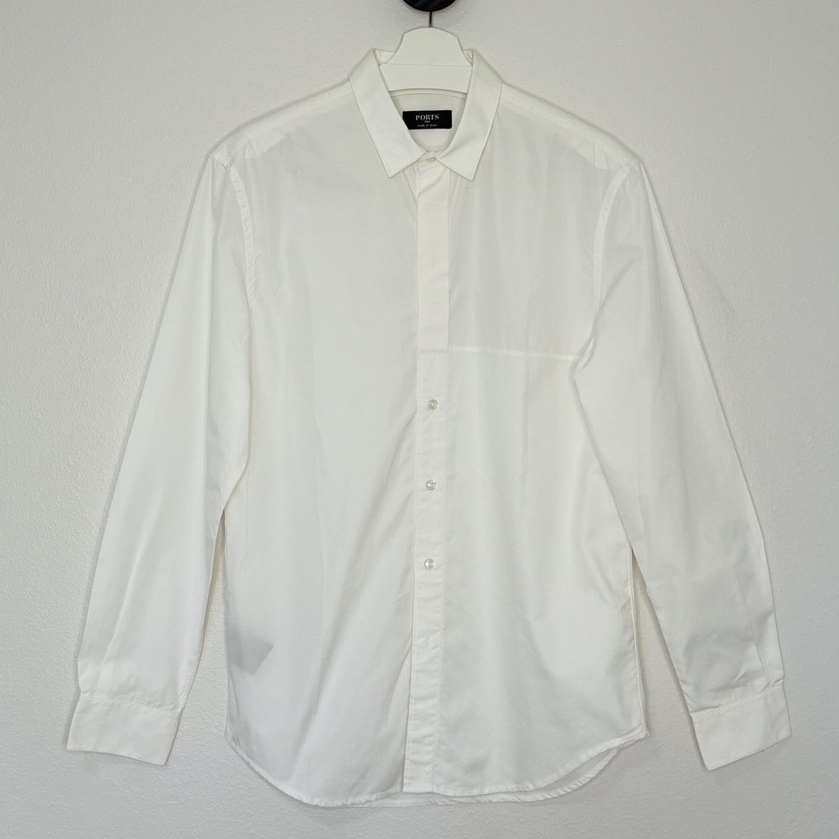 Ports 1961 White Button Up Shirt L/41 Size US L / EU 52-54 / 3 - 1 Thumbnail