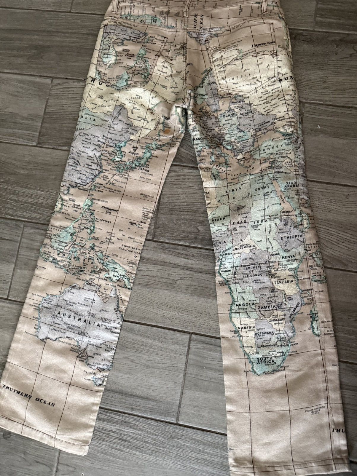 Pleats Please Issey Miyake RARE Issey Miyake Pleats Please Map Pants Size US 32 / EU 48 - 8 Thumbnail