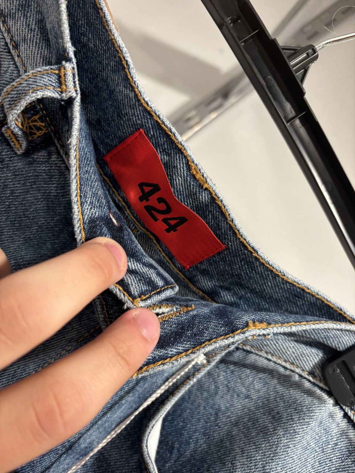 424 424 Loose 5 pocket denim Size US 28 / EU 44 - 4 Thumbnail