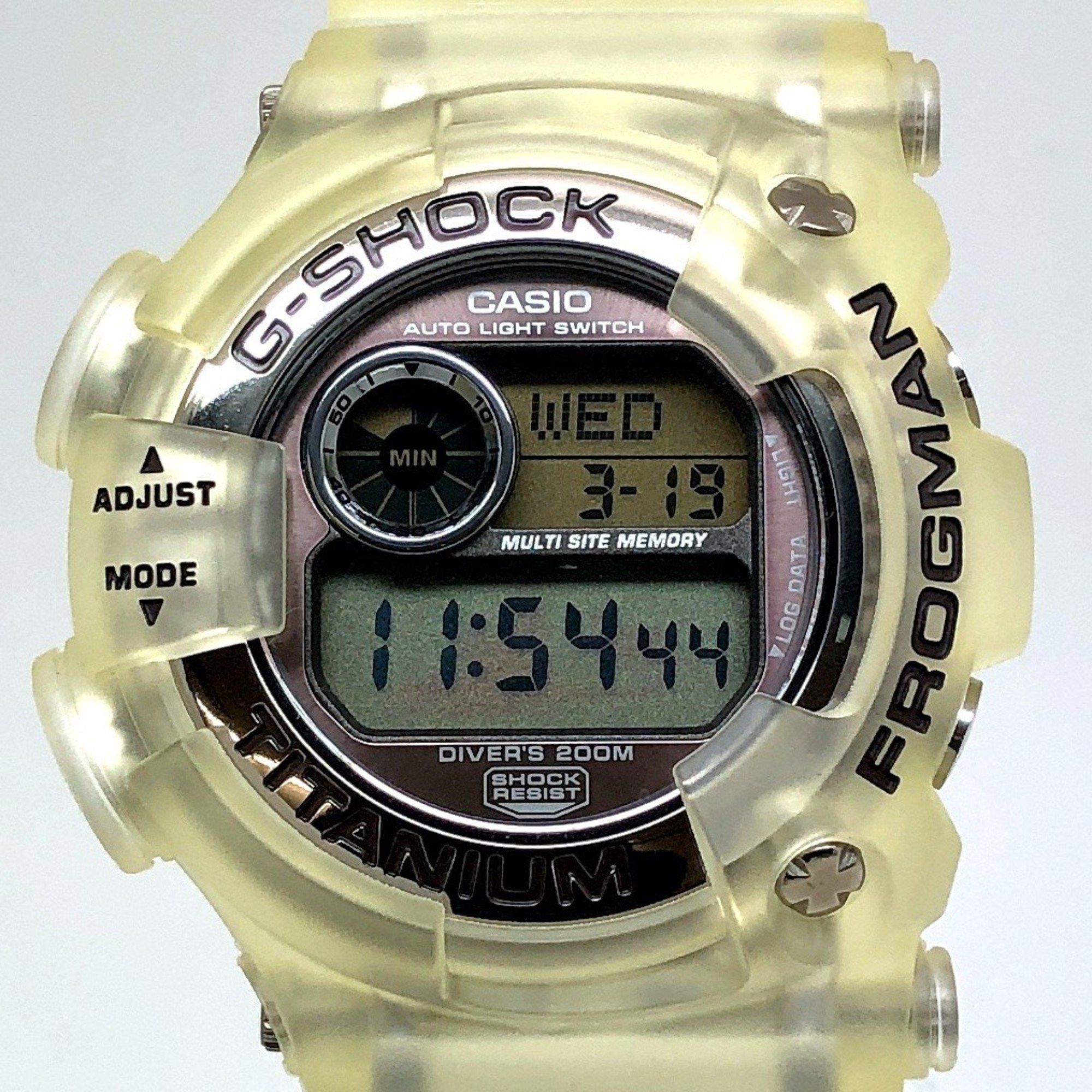 Casio G-SHOCK CASIO Watch DW-9900WC-5T FROGMAN WCCS White Skeleton 