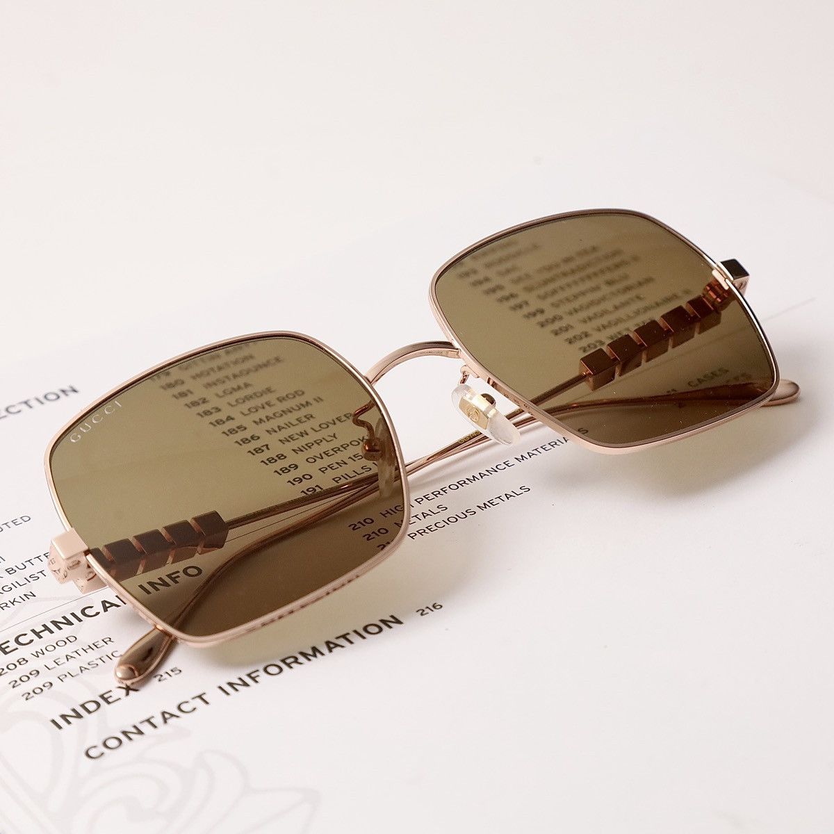 Gucci GUCCI GG1434S SUNGLASSES Size ONE SIZE - 8 Thumbnail