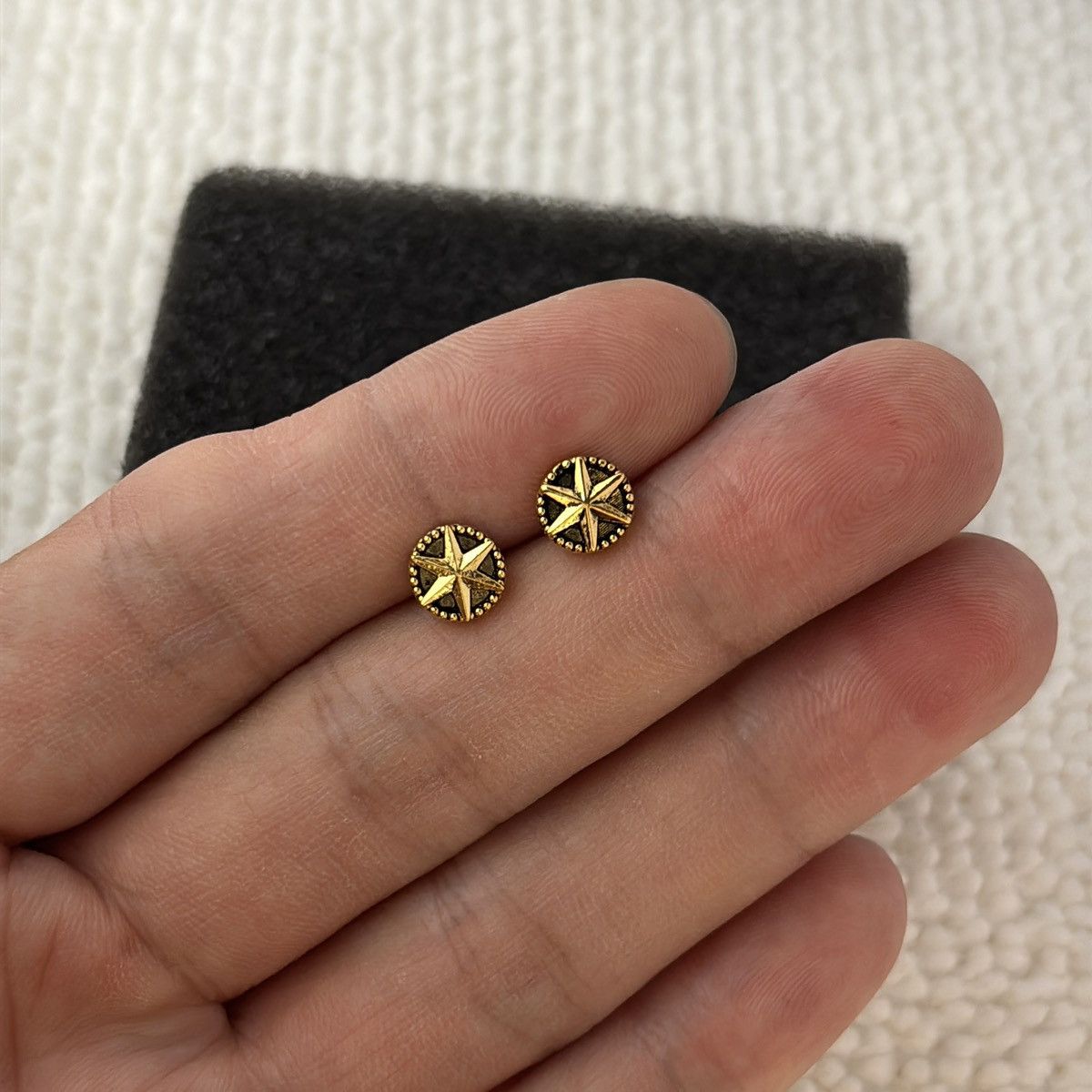 Other 7mm Small Star Stud Earrings for Men Women Streetwear Unisex Size ONE SIZE - 5 Thumbnail